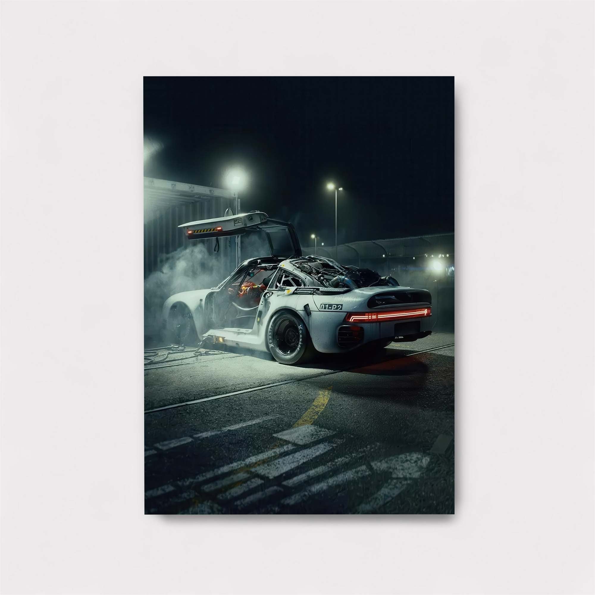 DeLorean Mystique Safe Wall Magnetic / M