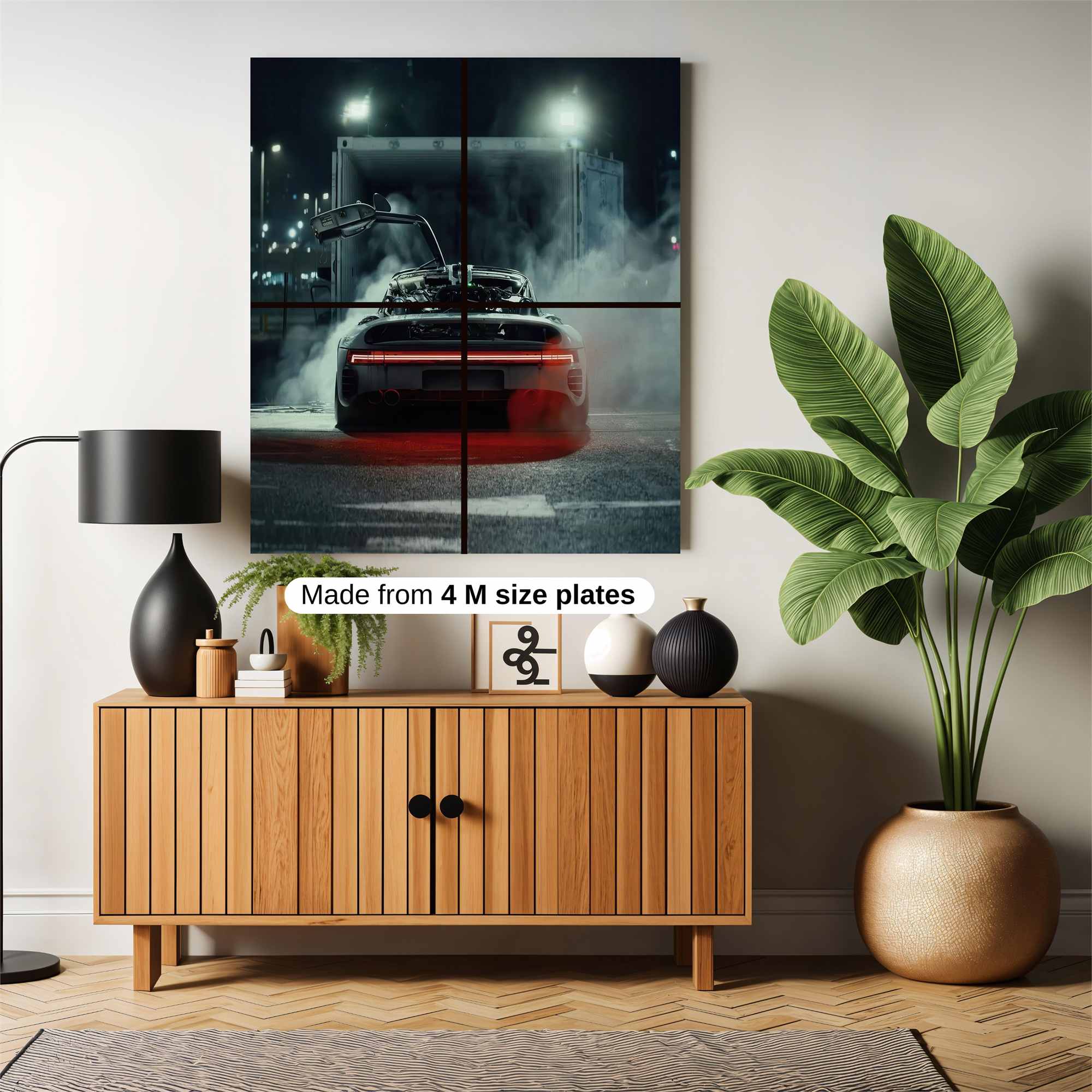 Futuristic Momentum Safe Wall Magnetic / M