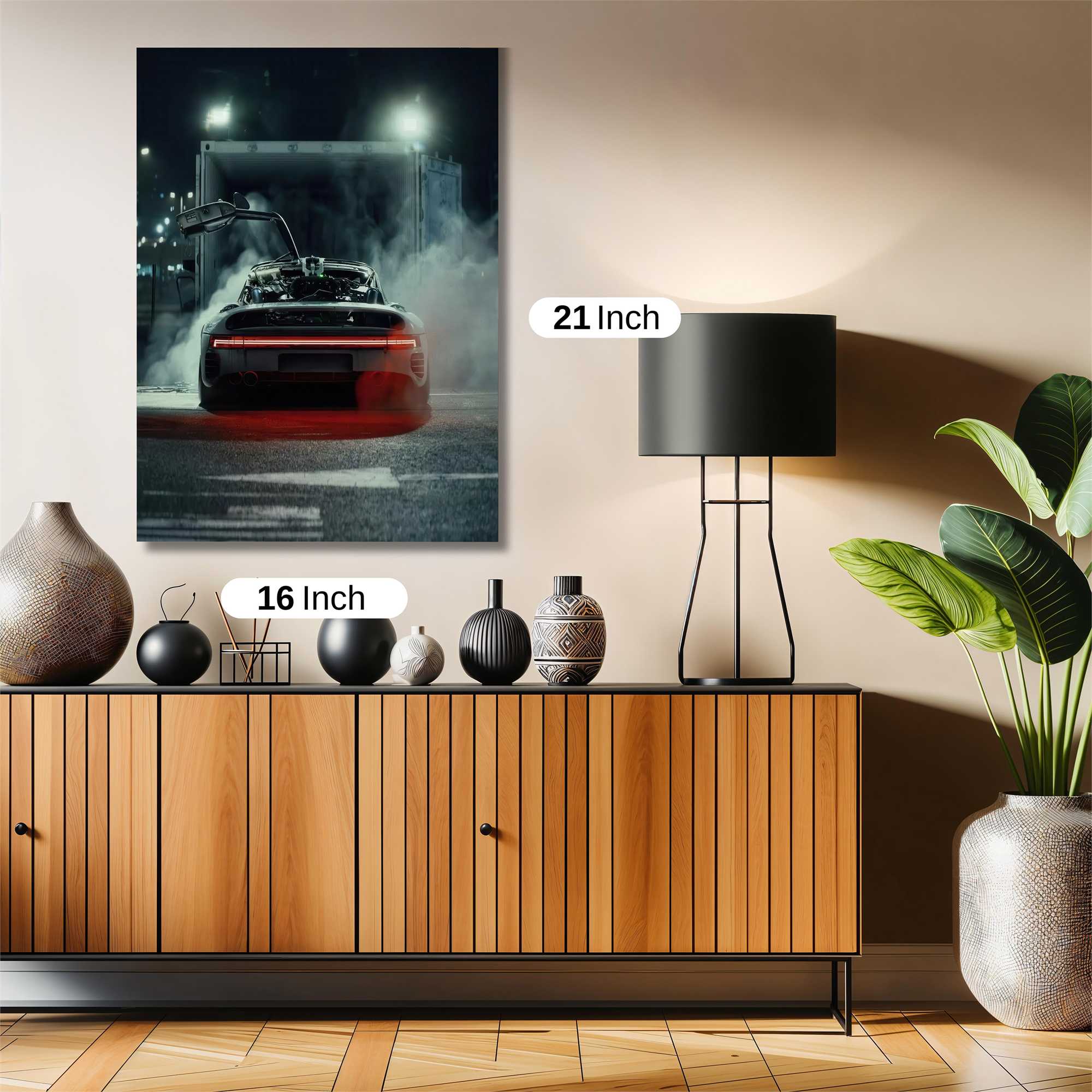 Futuristic Momentum Safe Wall Magnetic / M