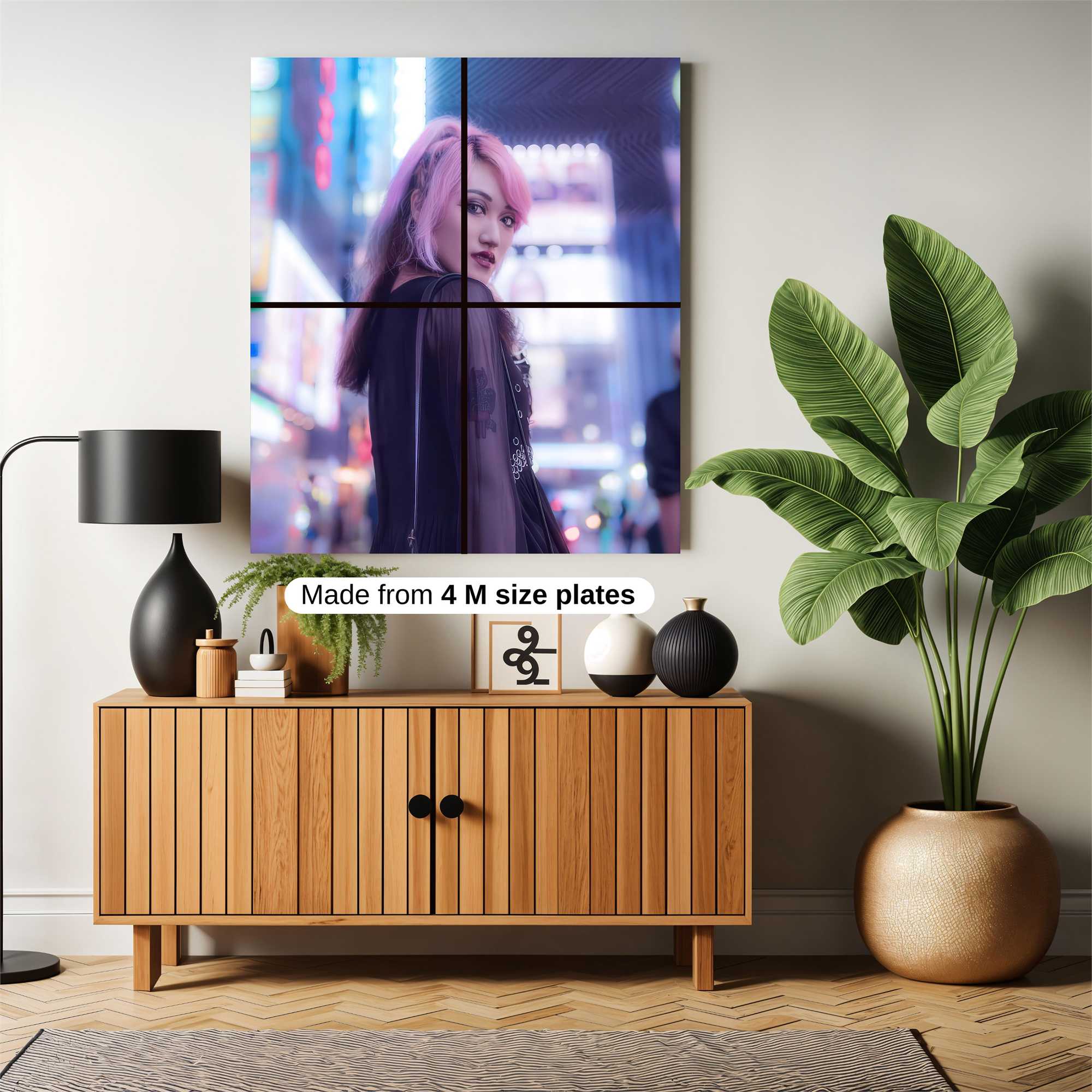 Neon Enigma Safe Wall Magnetic / M