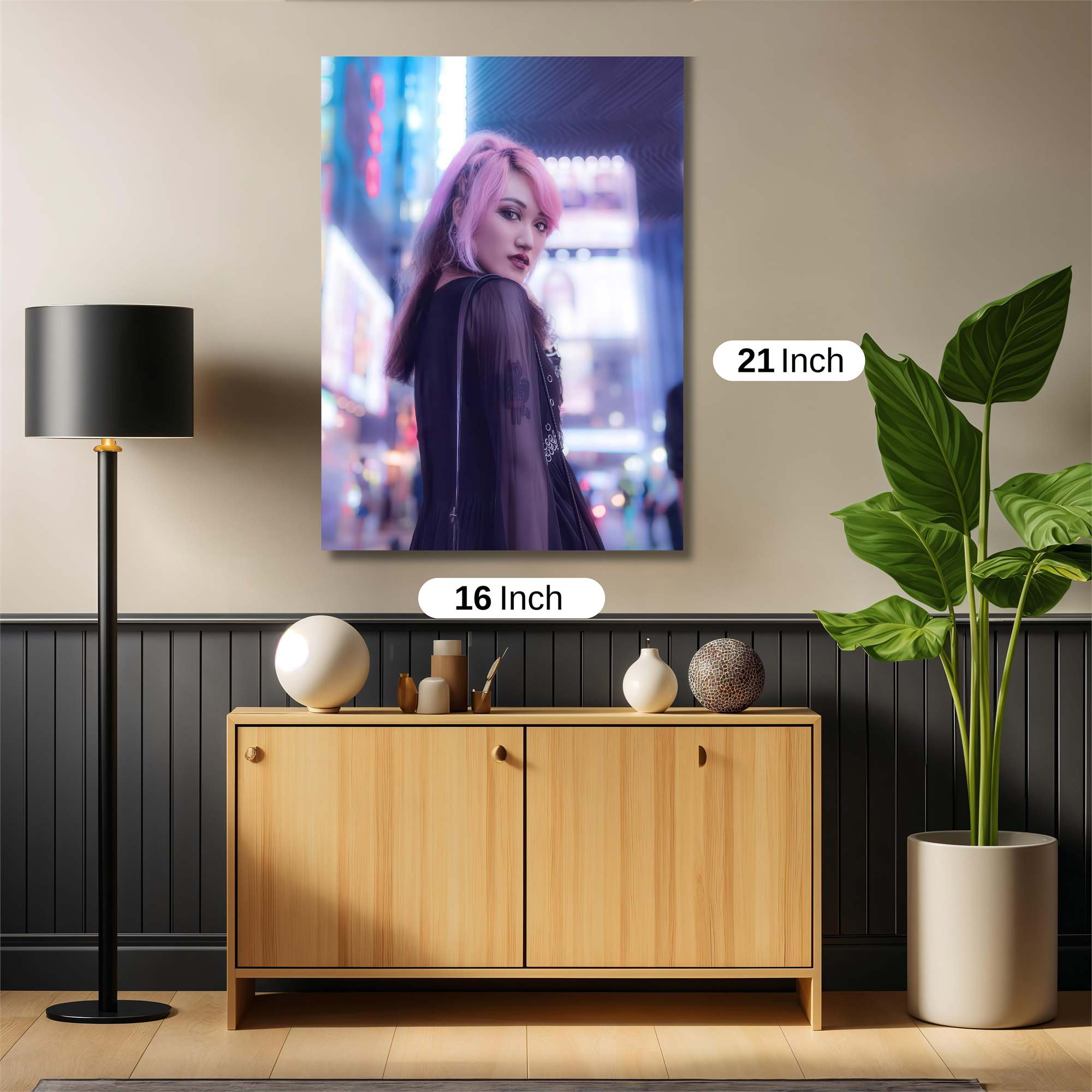 Neon Enigma Safe Wall Magnetic / M