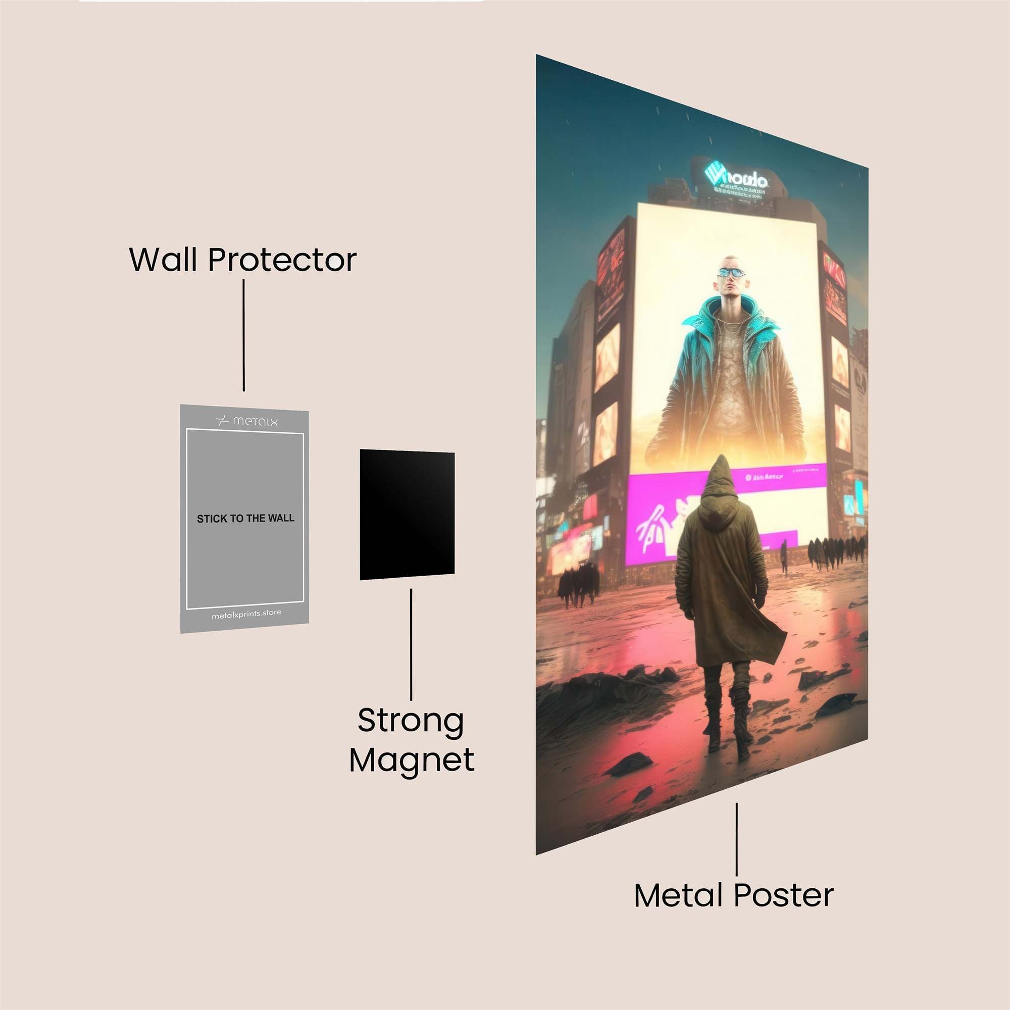 Billboard Reverie Safe Wall Magnetic / M