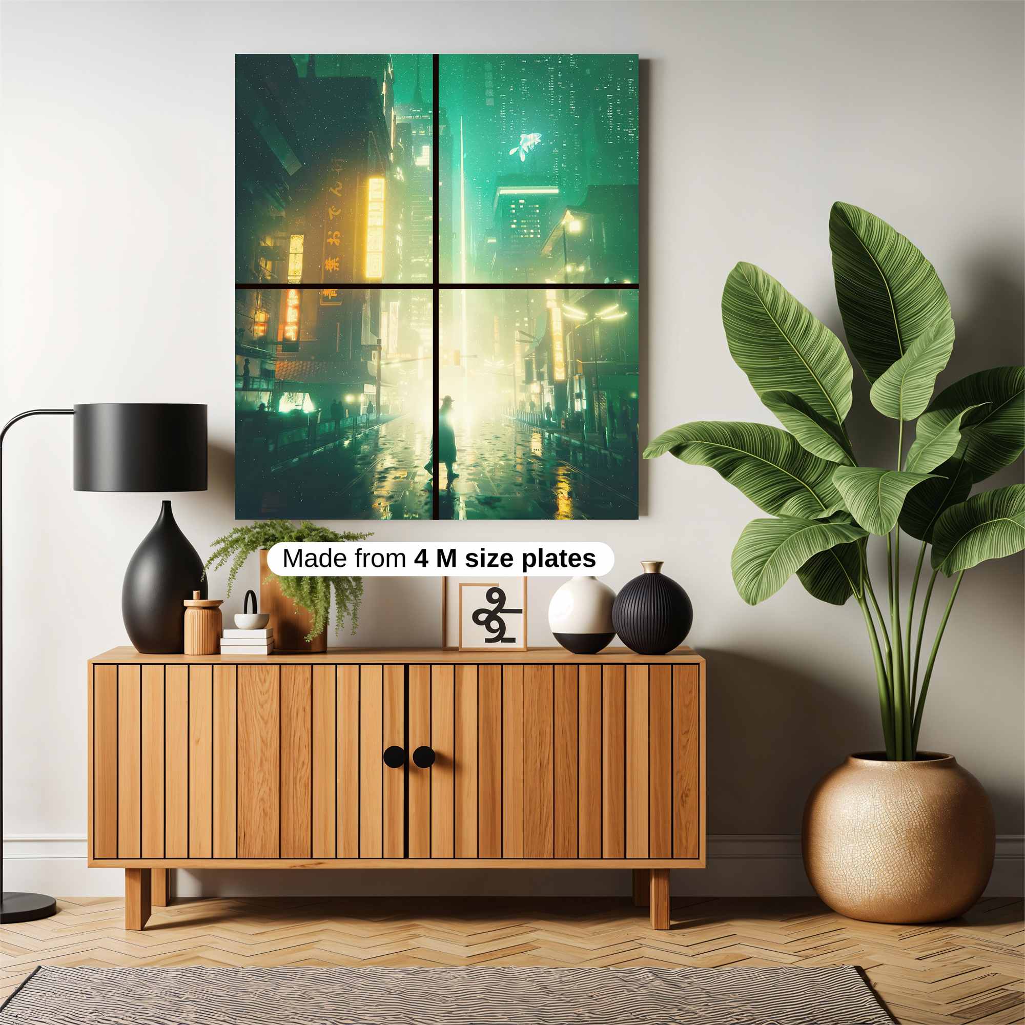 Neon Solitude Safe Wall Magnetic / M