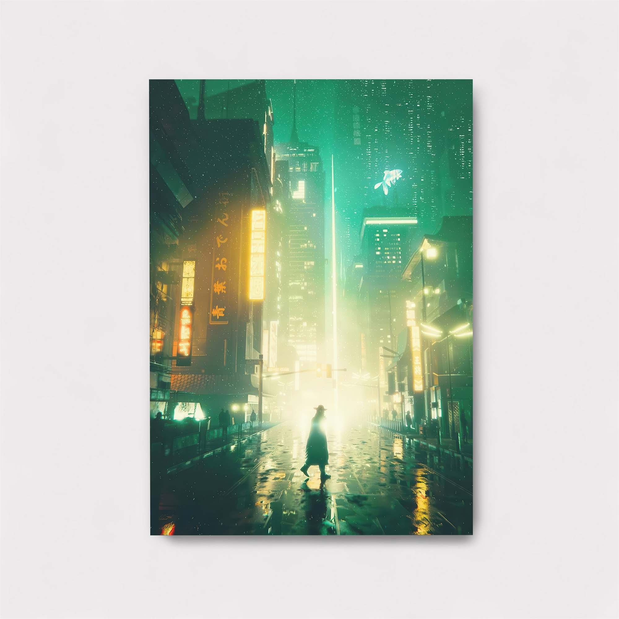 Neon Solitude Safe Wall Magnetic / M