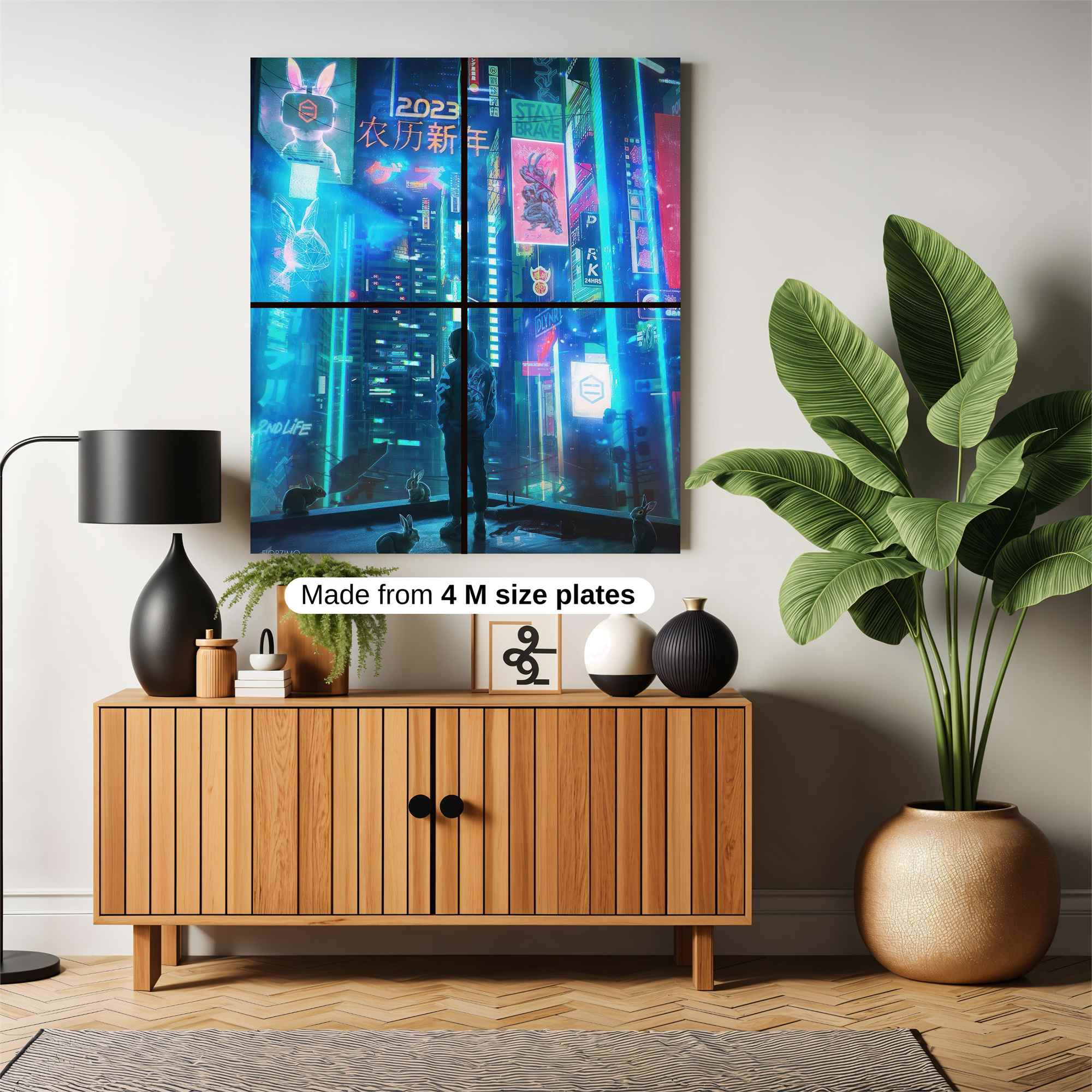 Neon Reverie Safe Wall Magnetic / M