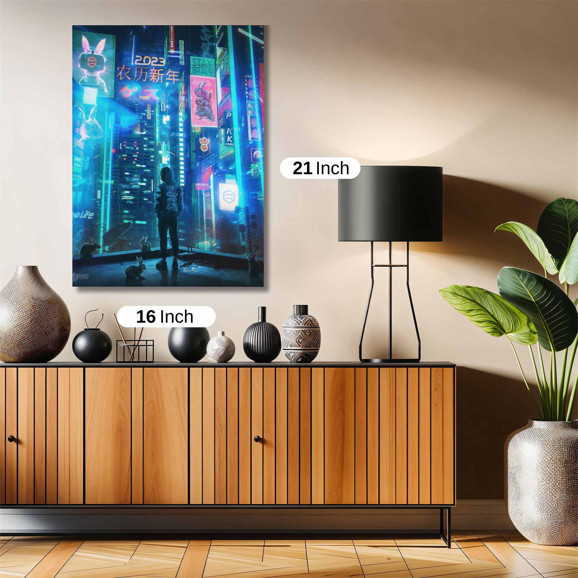 Neon Reverie Safe Wall Magnetic / M