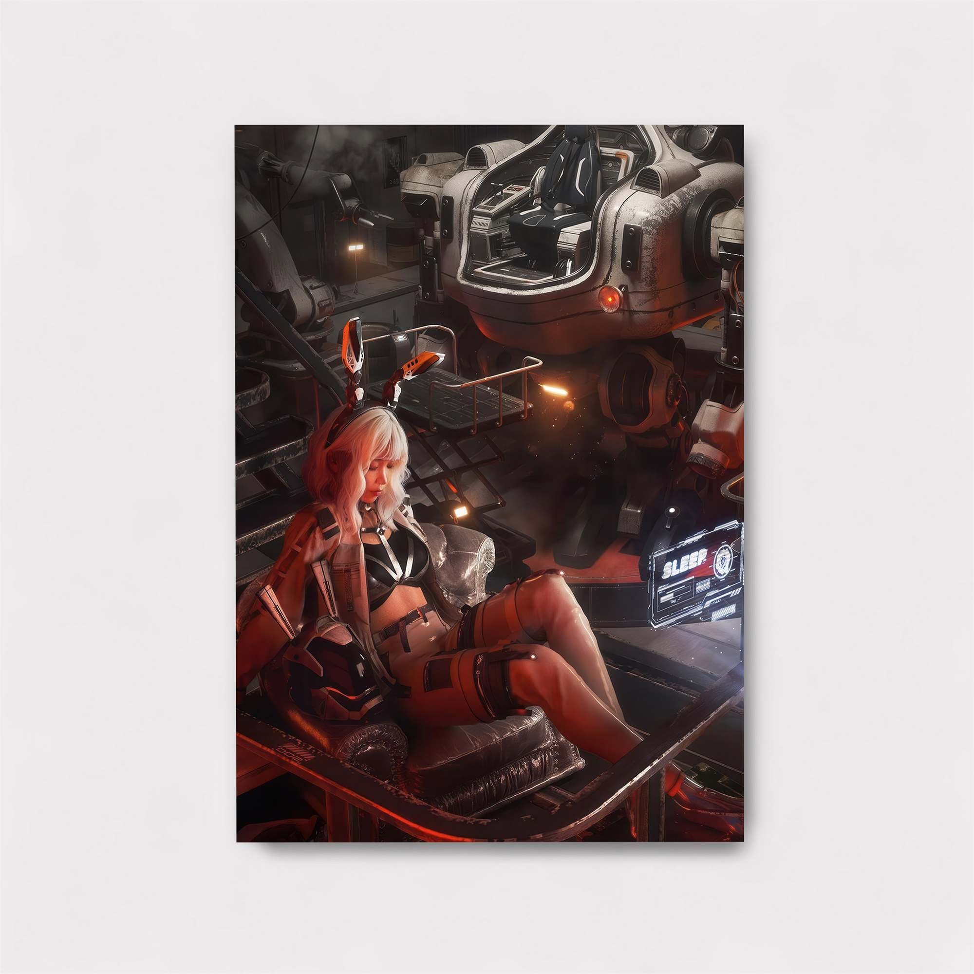 Cyber Dreamscape Safe Wall Magnetic / M