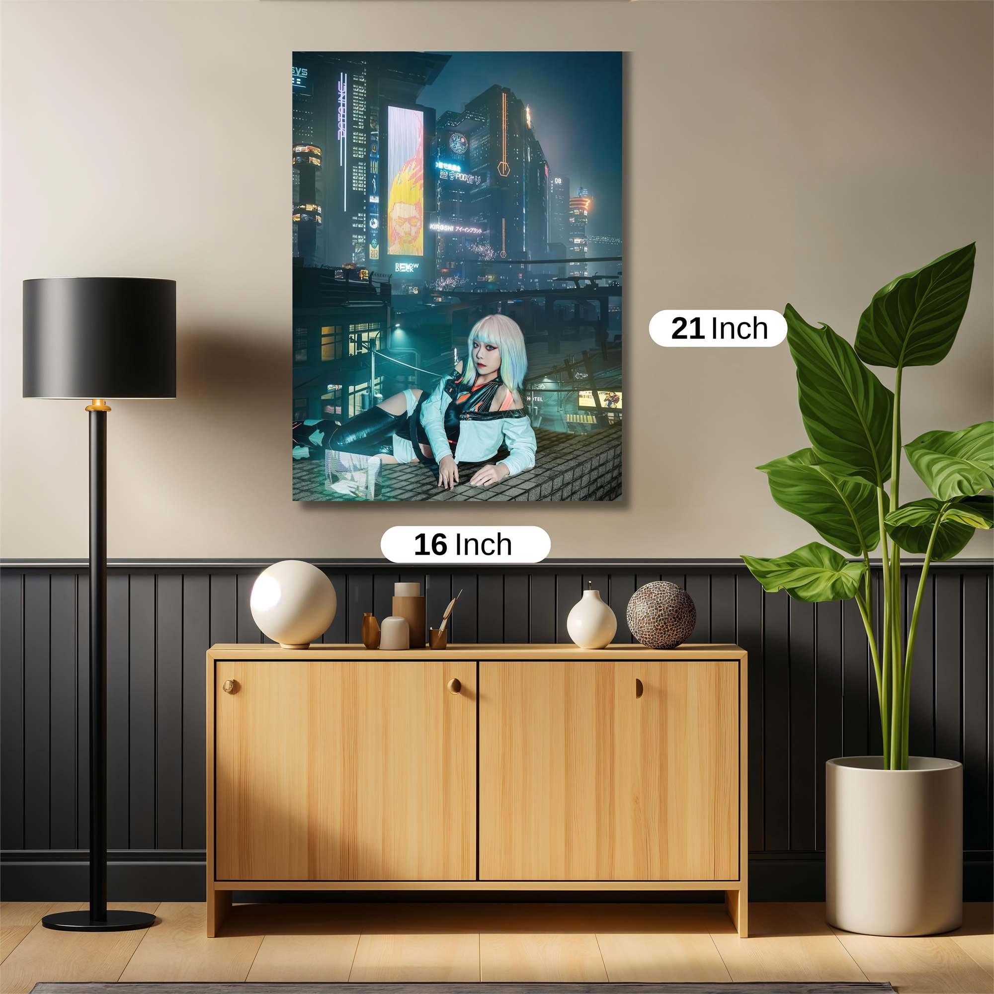 Neon Reverie Safe Wall Magnetic / M