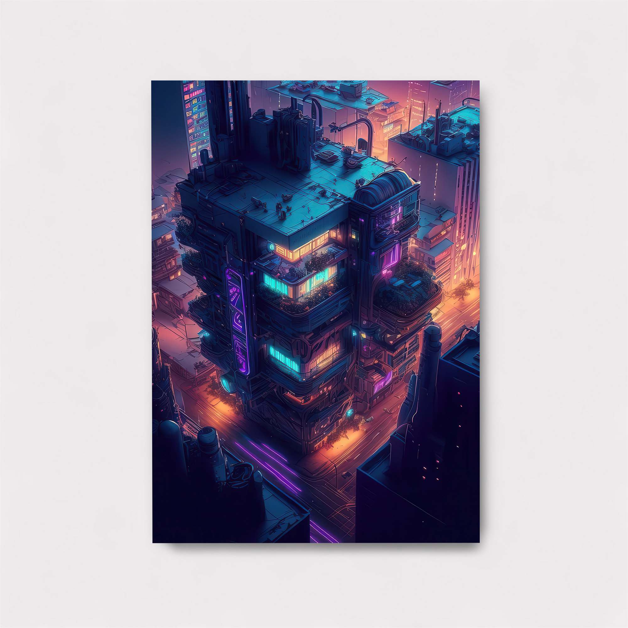 Neon Nocturne Safe Wall Magnetic / M