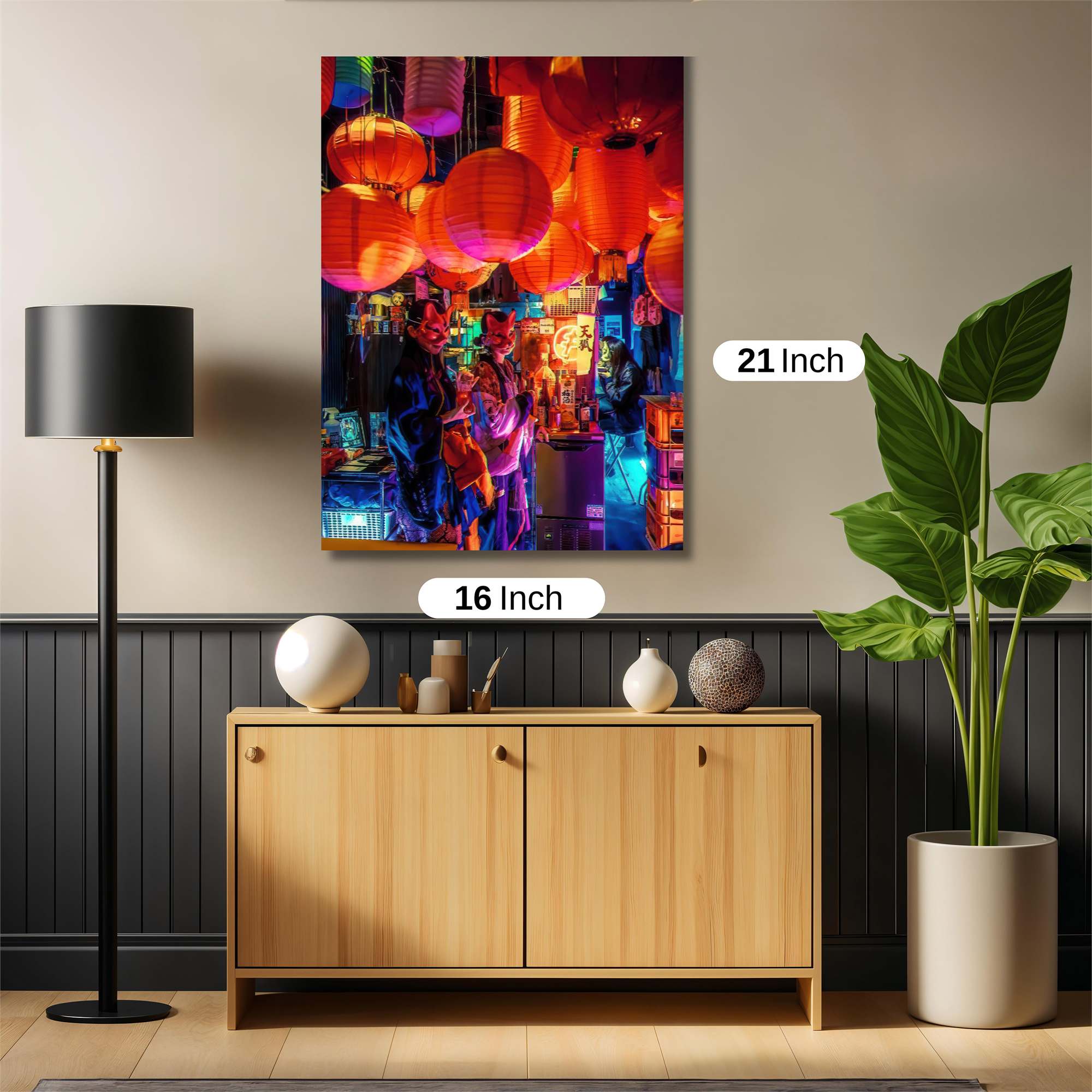 Lantern Mystery Safe Wall Magnetic / M