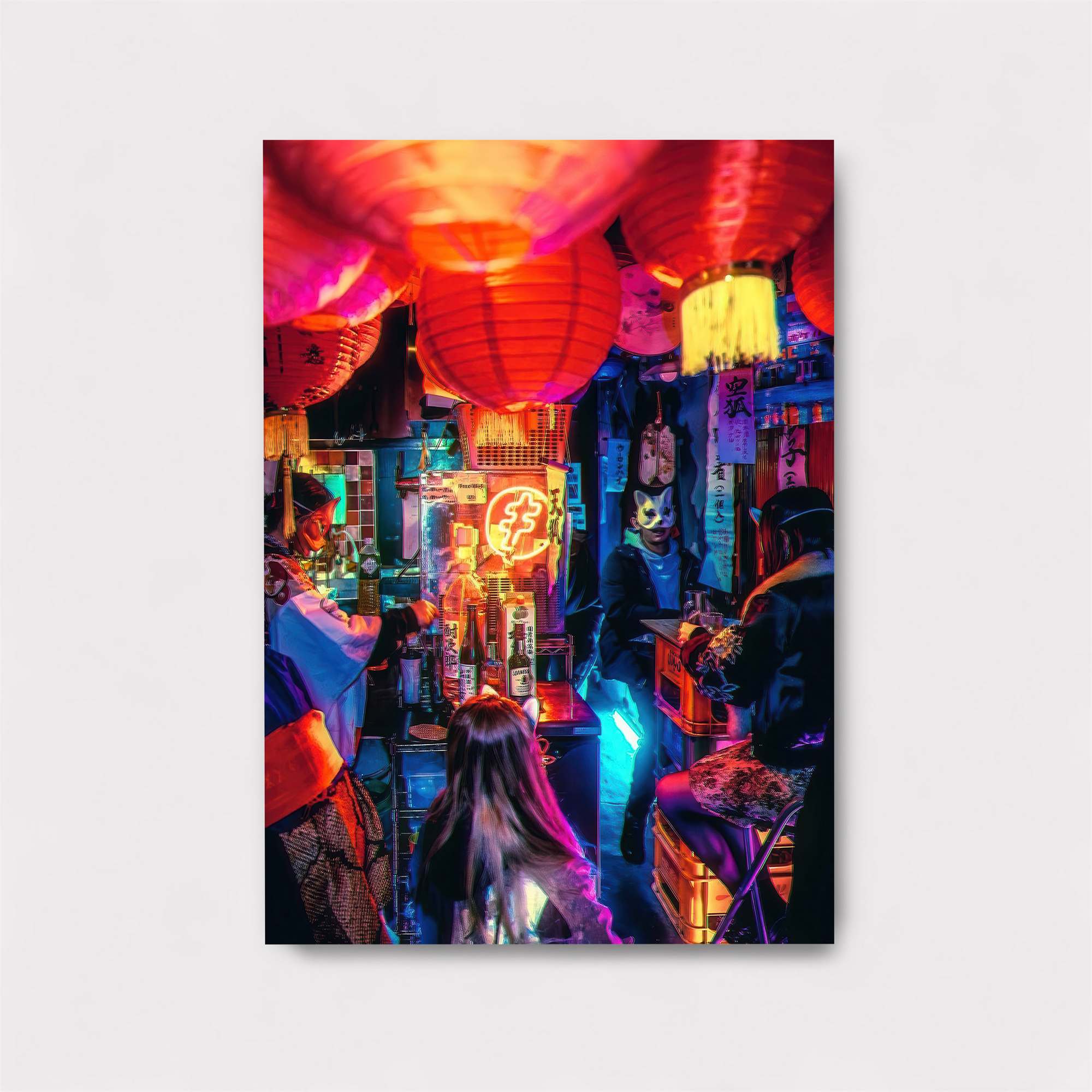 Neon Revelry Safe Wall Magnetic / M