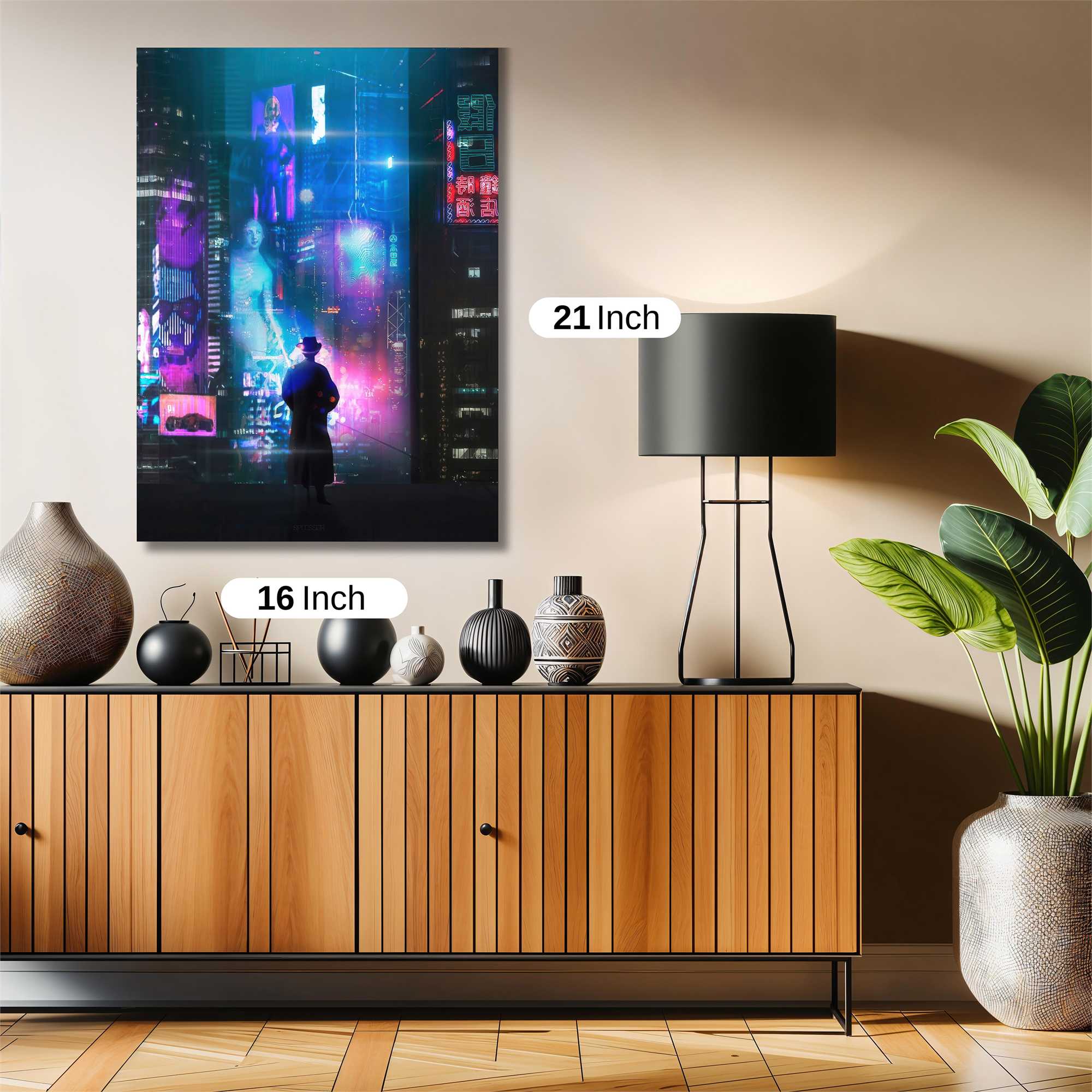 Neon Reverie Safe Wall Magnetic / M