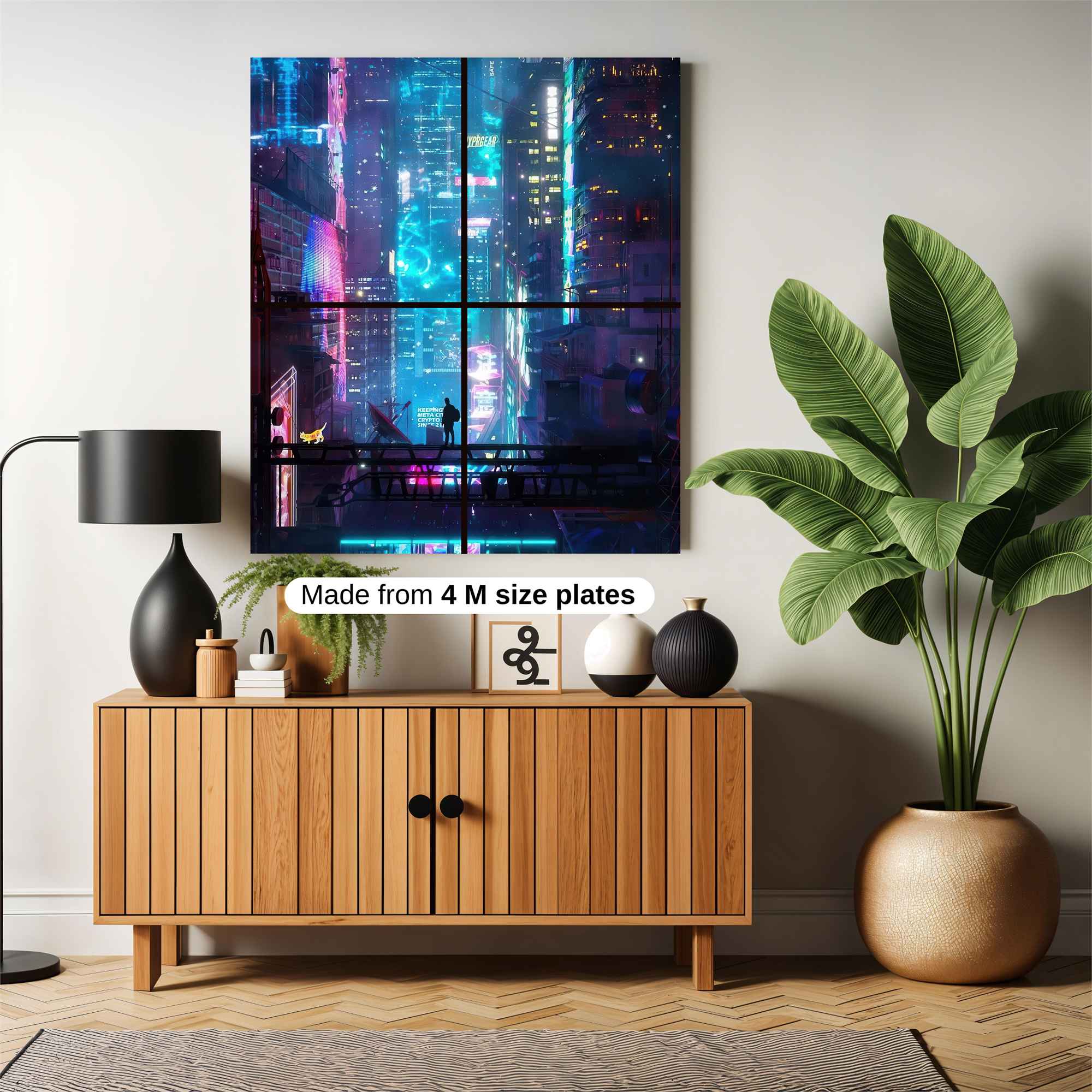 Neon Reverie Safe Wall Magnetic / M