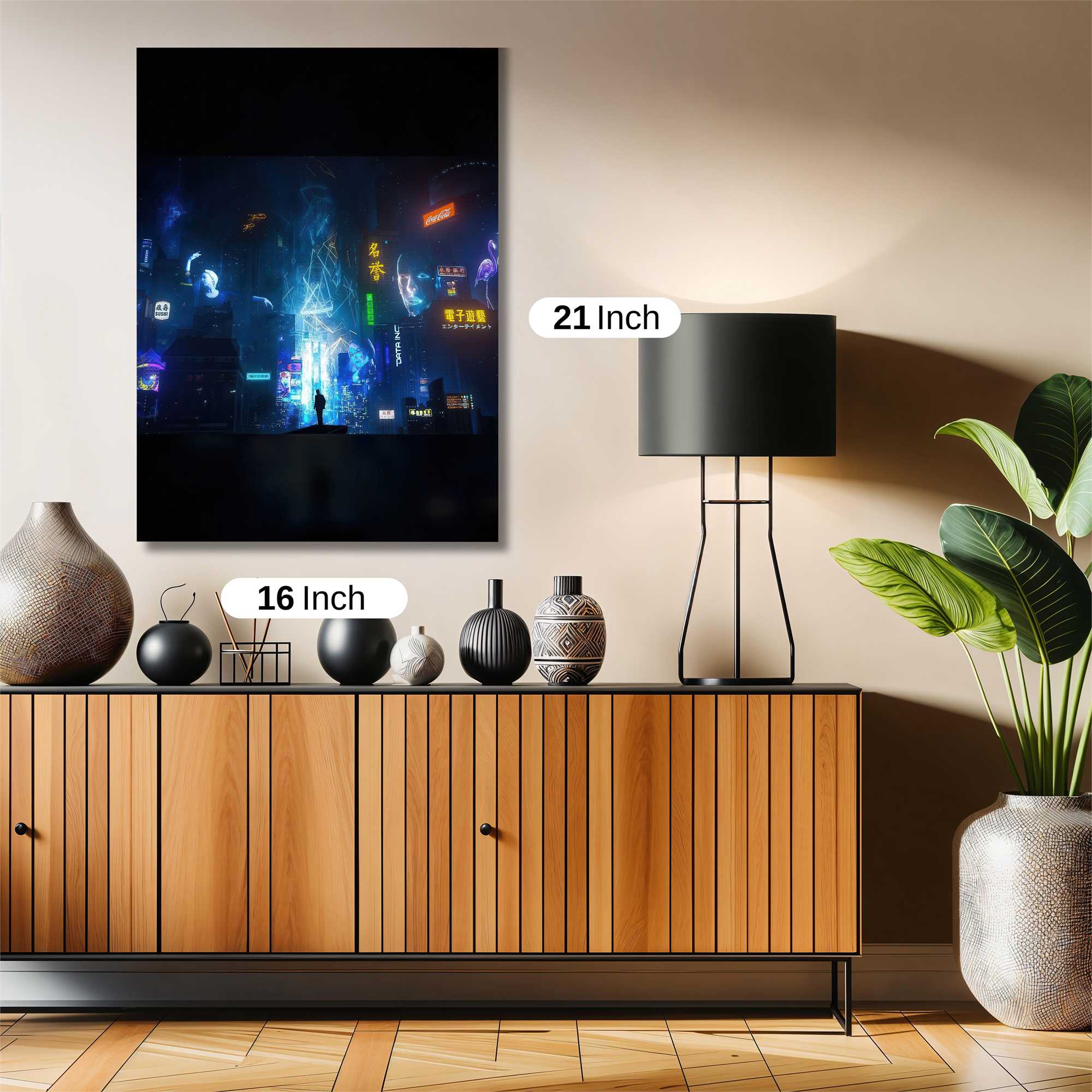 Neon Reverie Safe Wall Magnetic / M