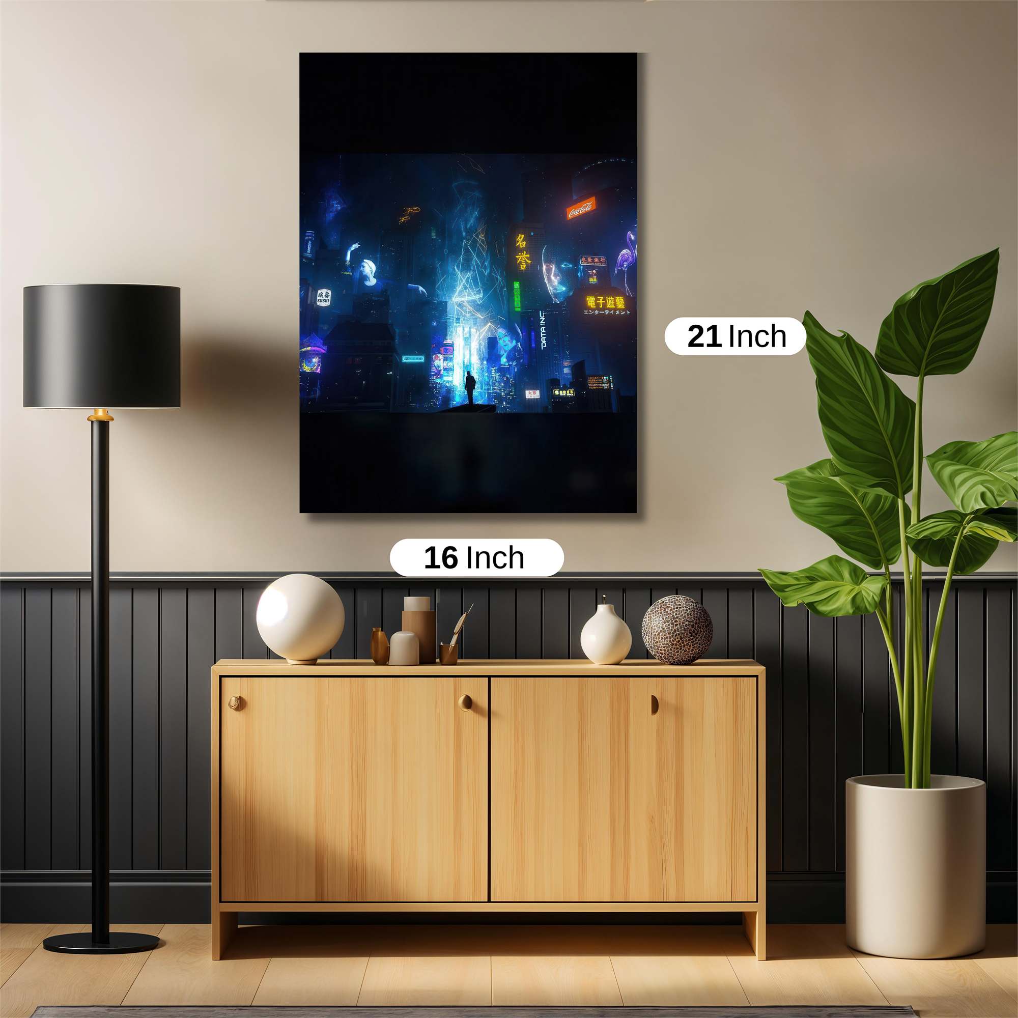 Neon Reverie Safe Wall Magnetic / M