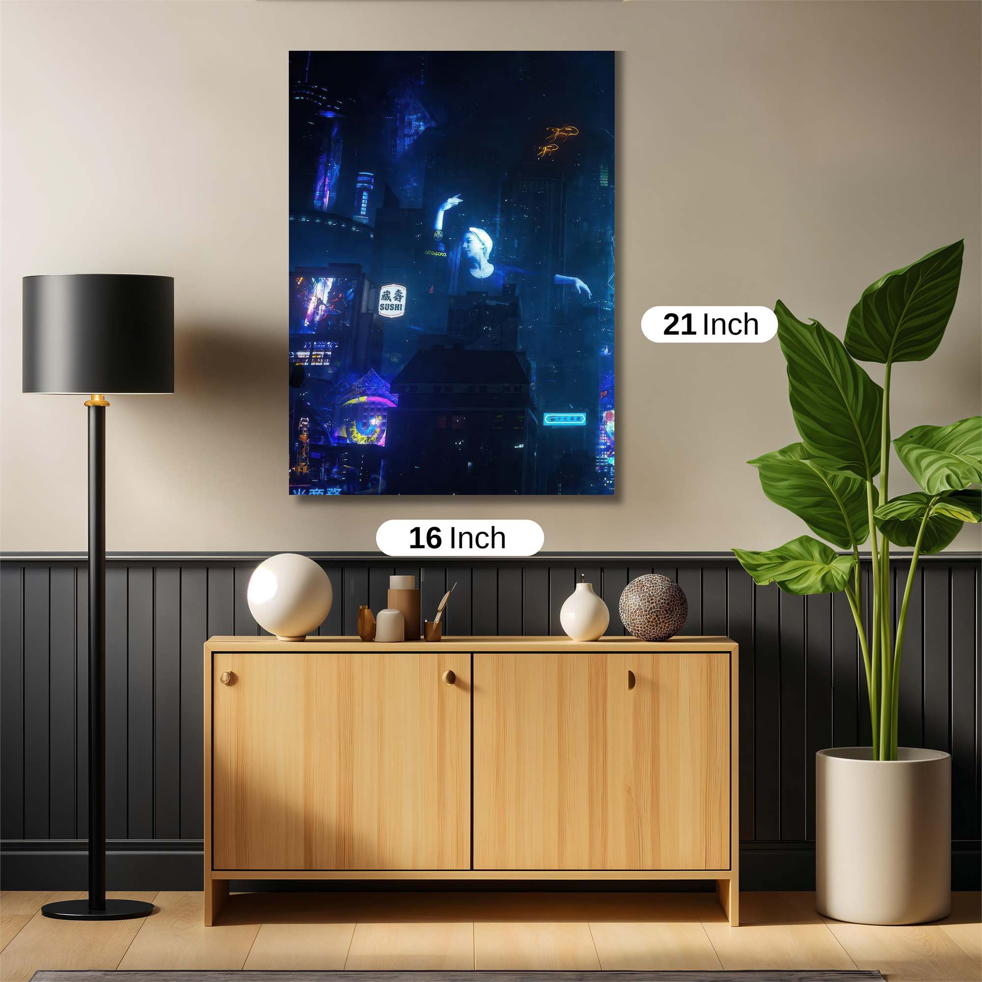 Neon Reverie Safe Wall Magnetic / M