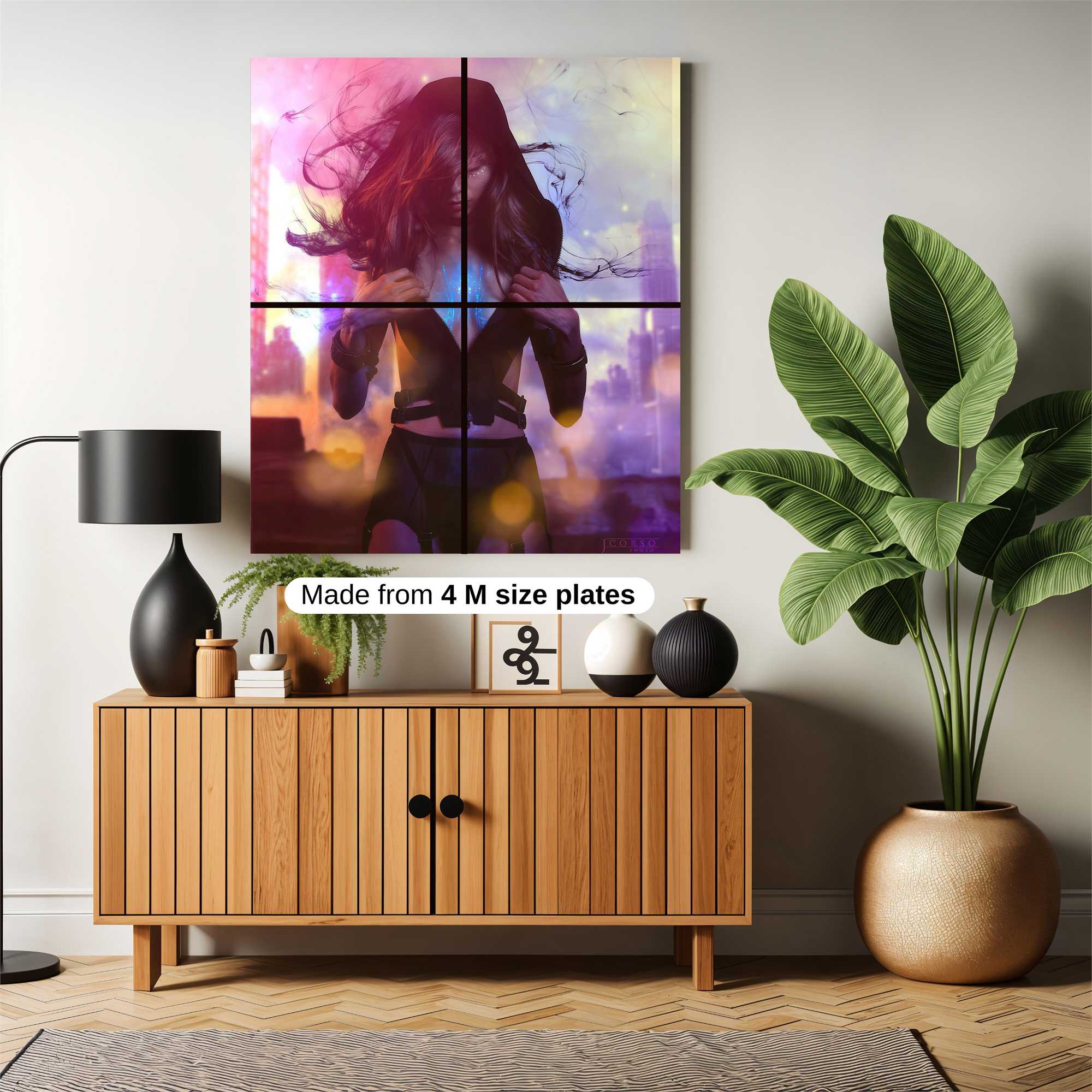 Mystic Glow Safe Wall Magnetic / M