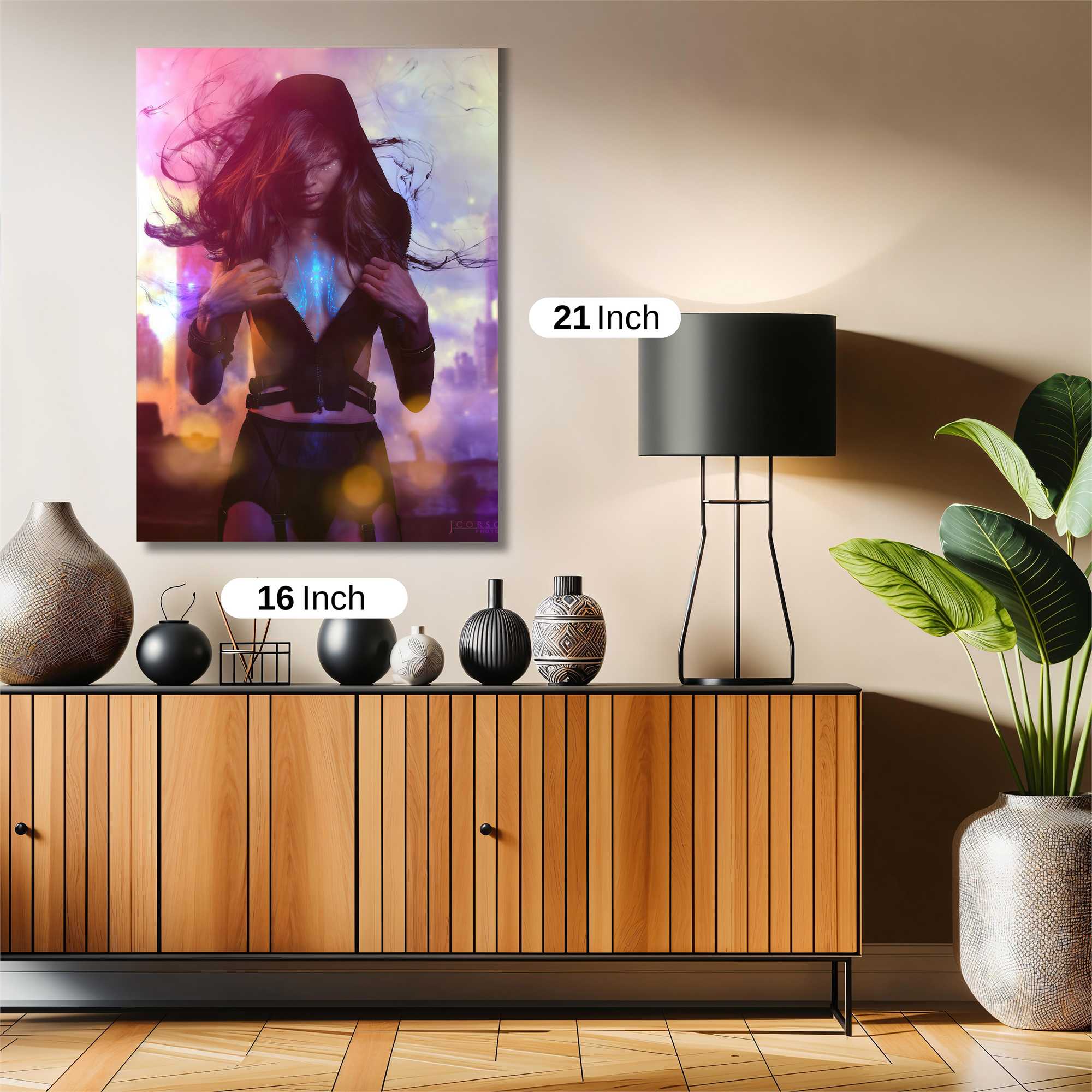 Mystic Glow Safe Wall Magnetic / M