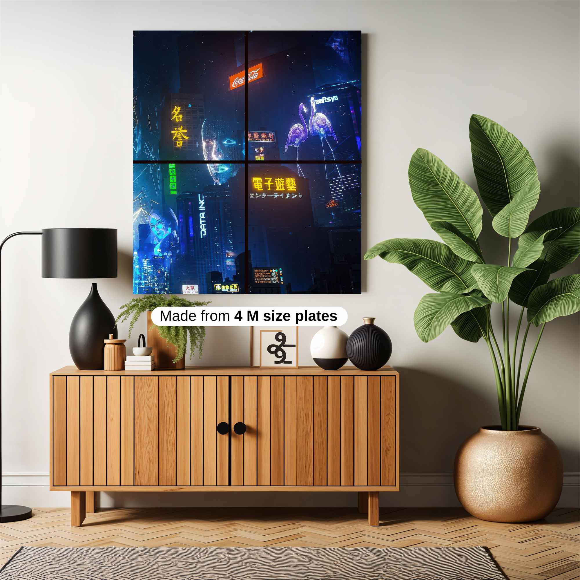 Neon Dreams Safe Wall Magnetic / M