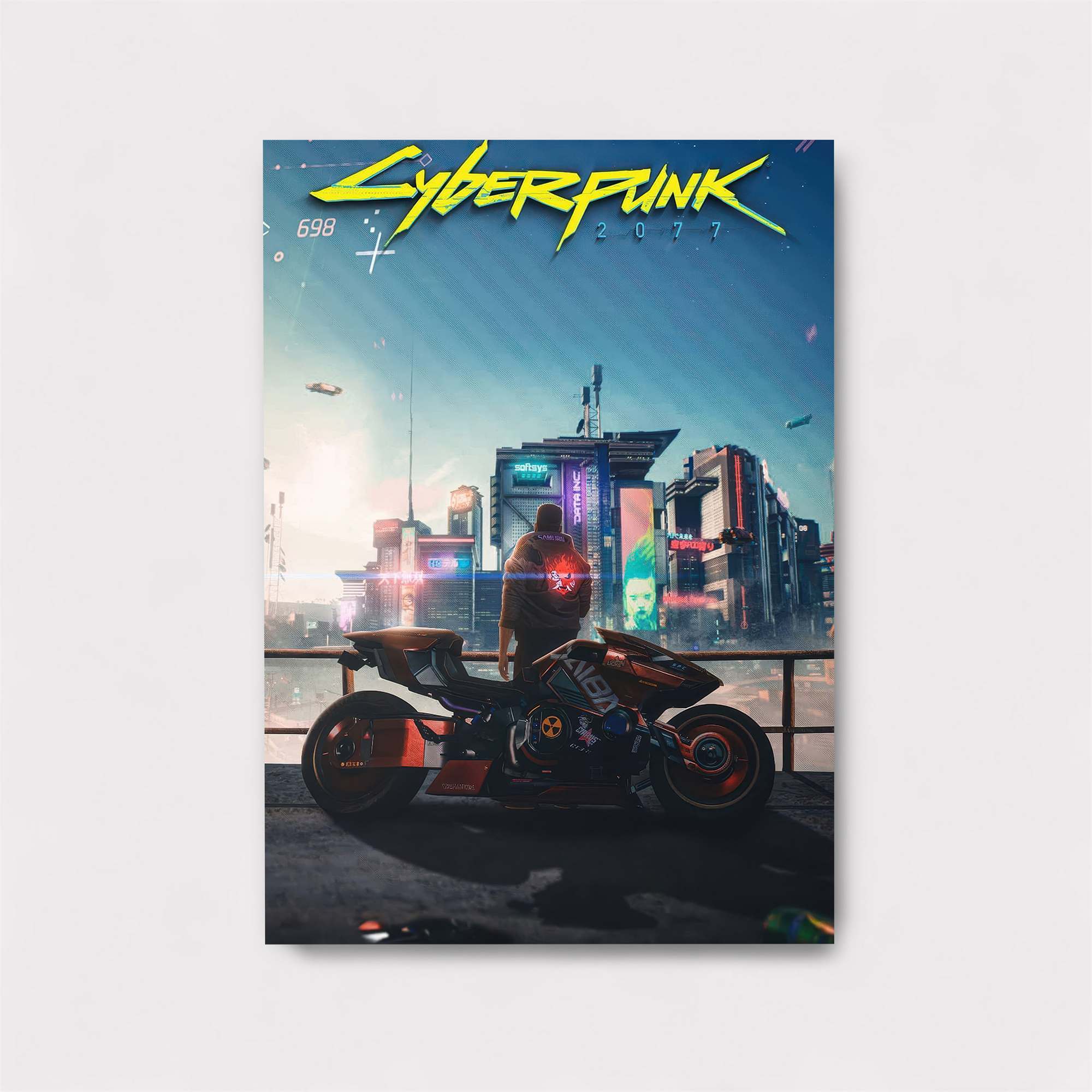 Cyberpunk Reverie Safe Wall Magnetic / M