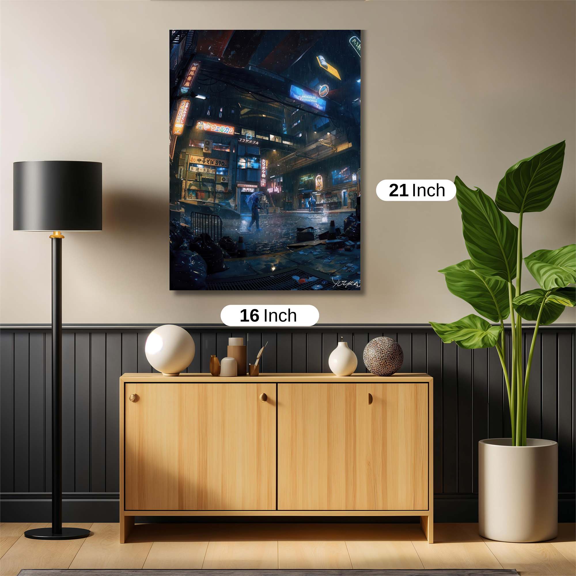 Neon Reverie Safe Wall Magnetic / M