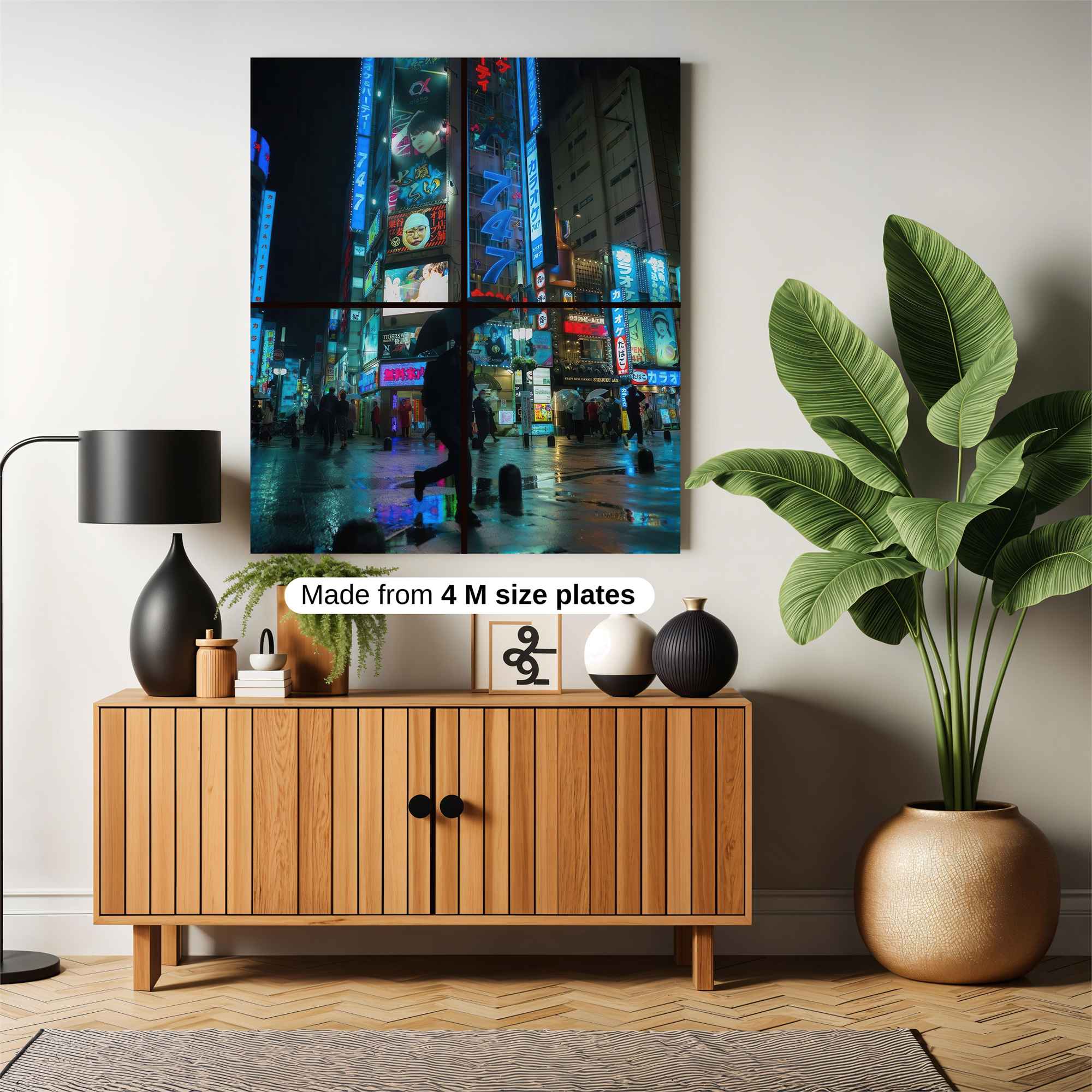 Neon Serenity Safe Wall Magnetic / M