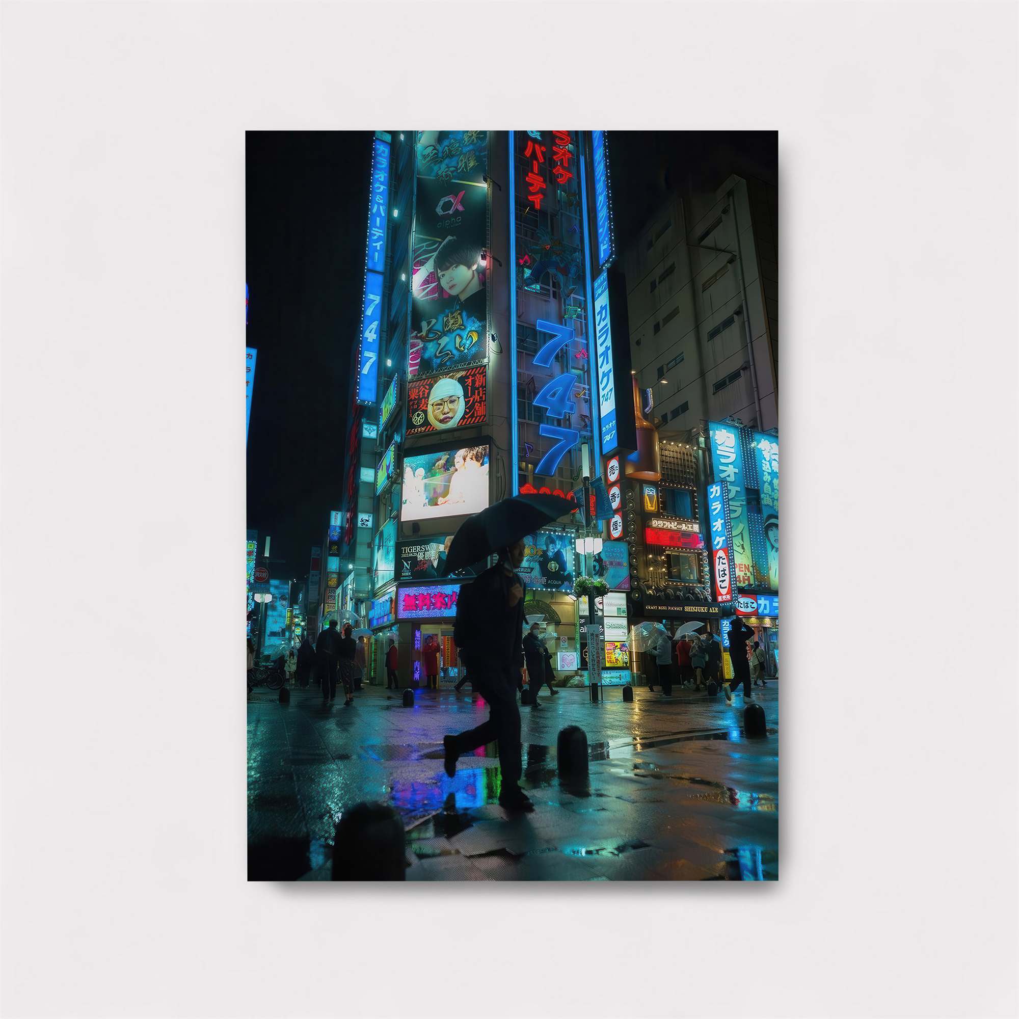 Neon Serenity Safe Wall Magnetic / M