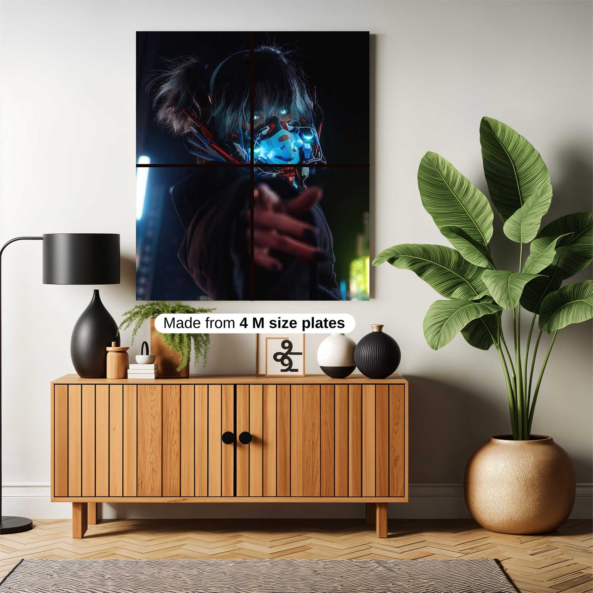 Cyber Pulse Safe Wall Magnetic / M