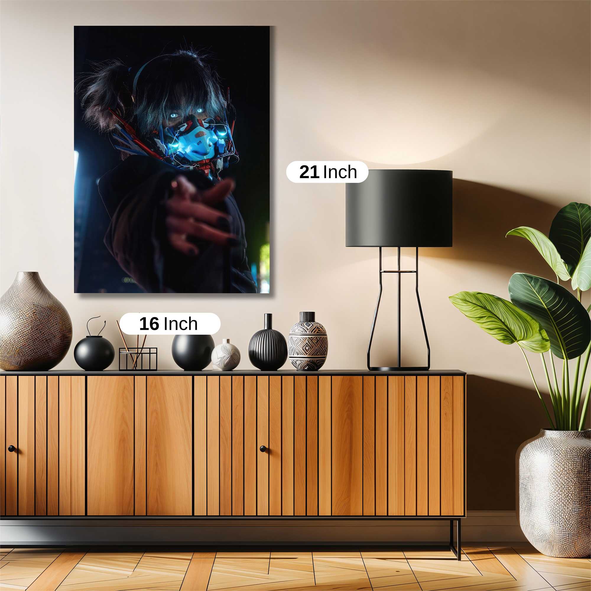 Cyber Pulse Safe Wall Magnetic / M