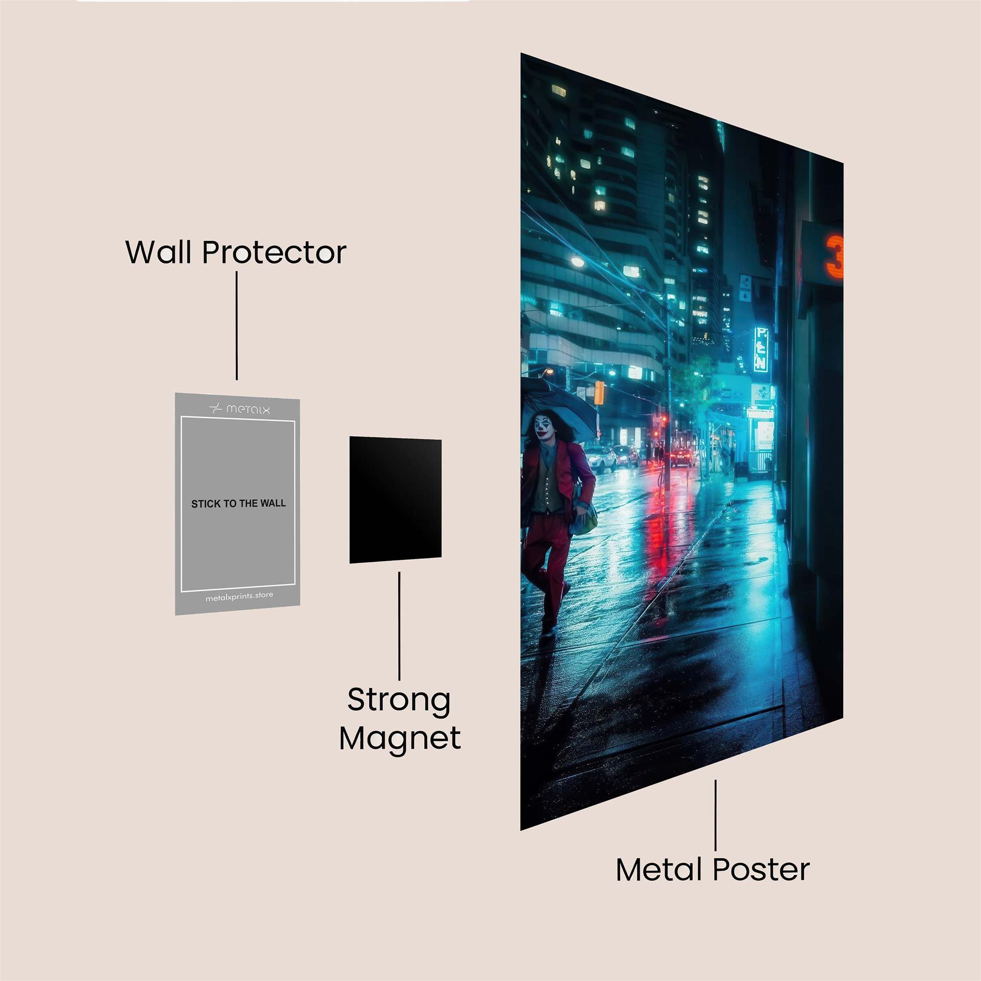 Spider Radiant Safe Wall Magnetic / M