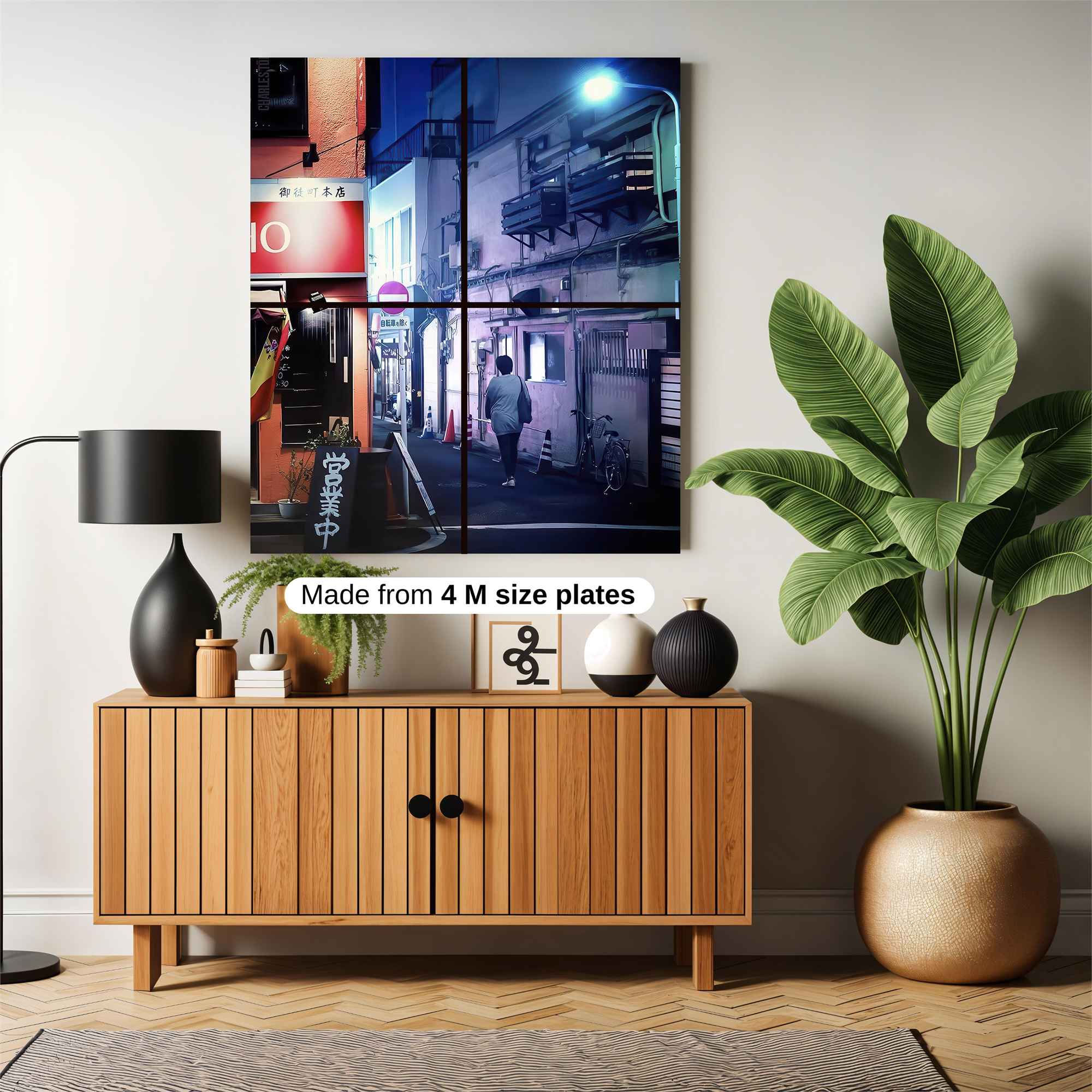 Neon Tranquility Safe Wall Magnetic / M