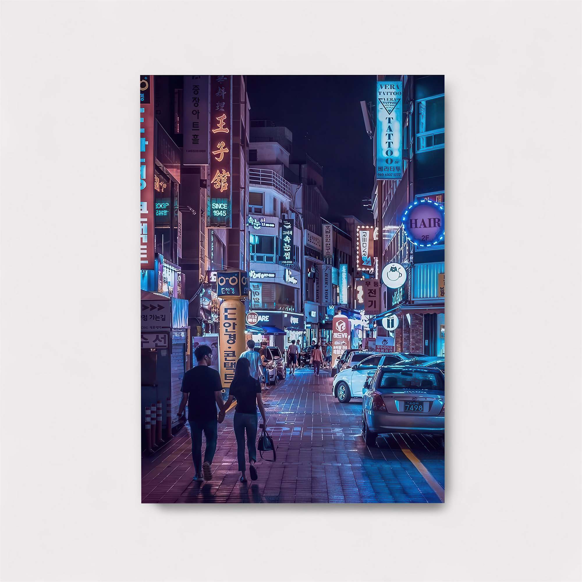 Neon Stroll Safe Wall Magnetic / M