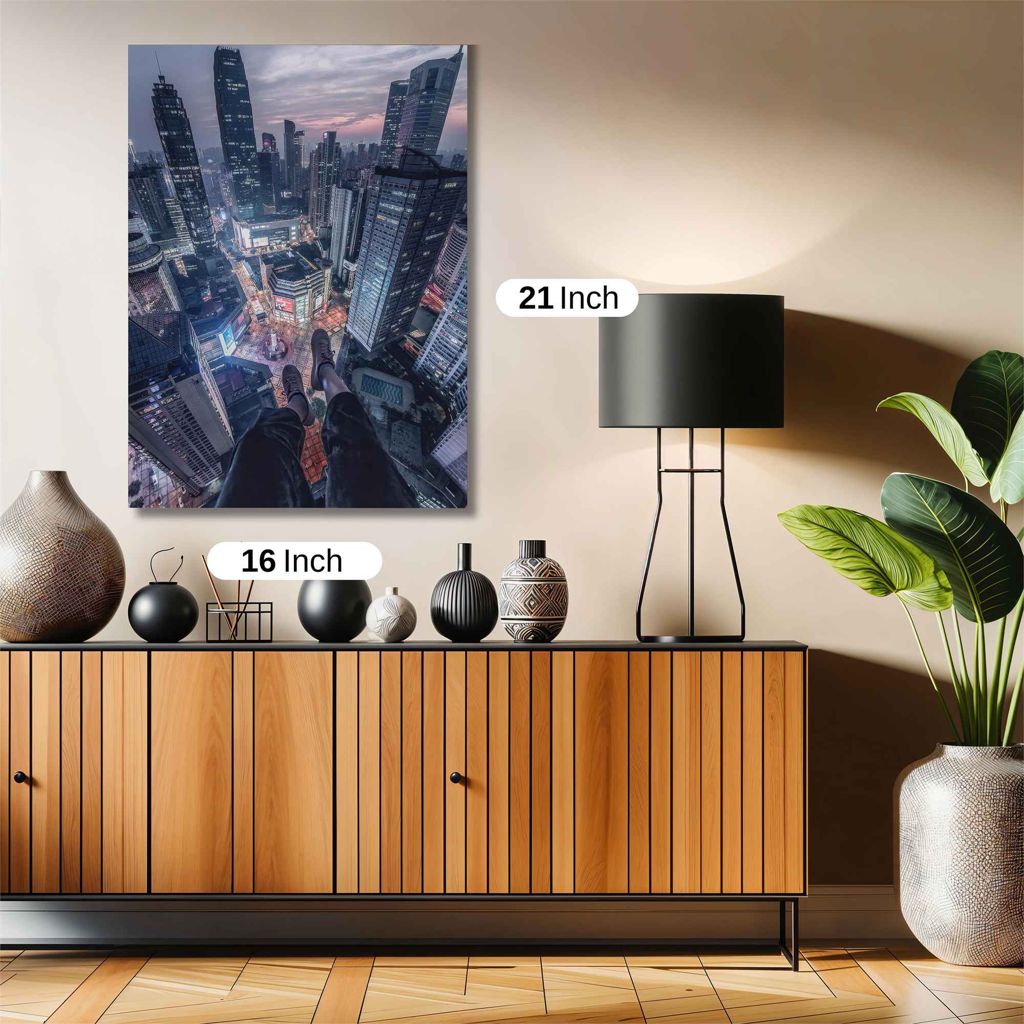 Skyline Dreamscape Safe Wall Magnetic / M
