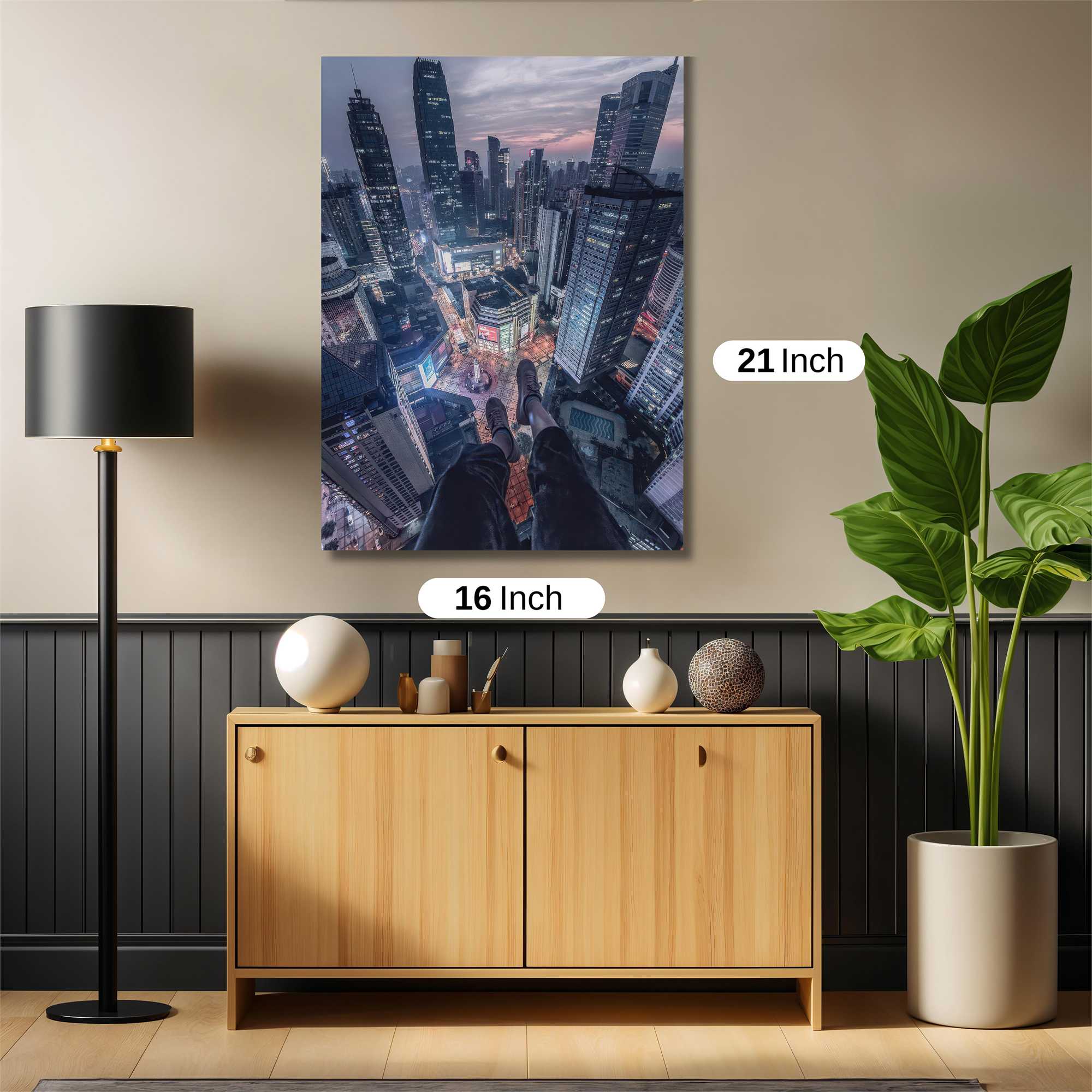 Skyline Dreamscape Safe Wall Magnetic / M