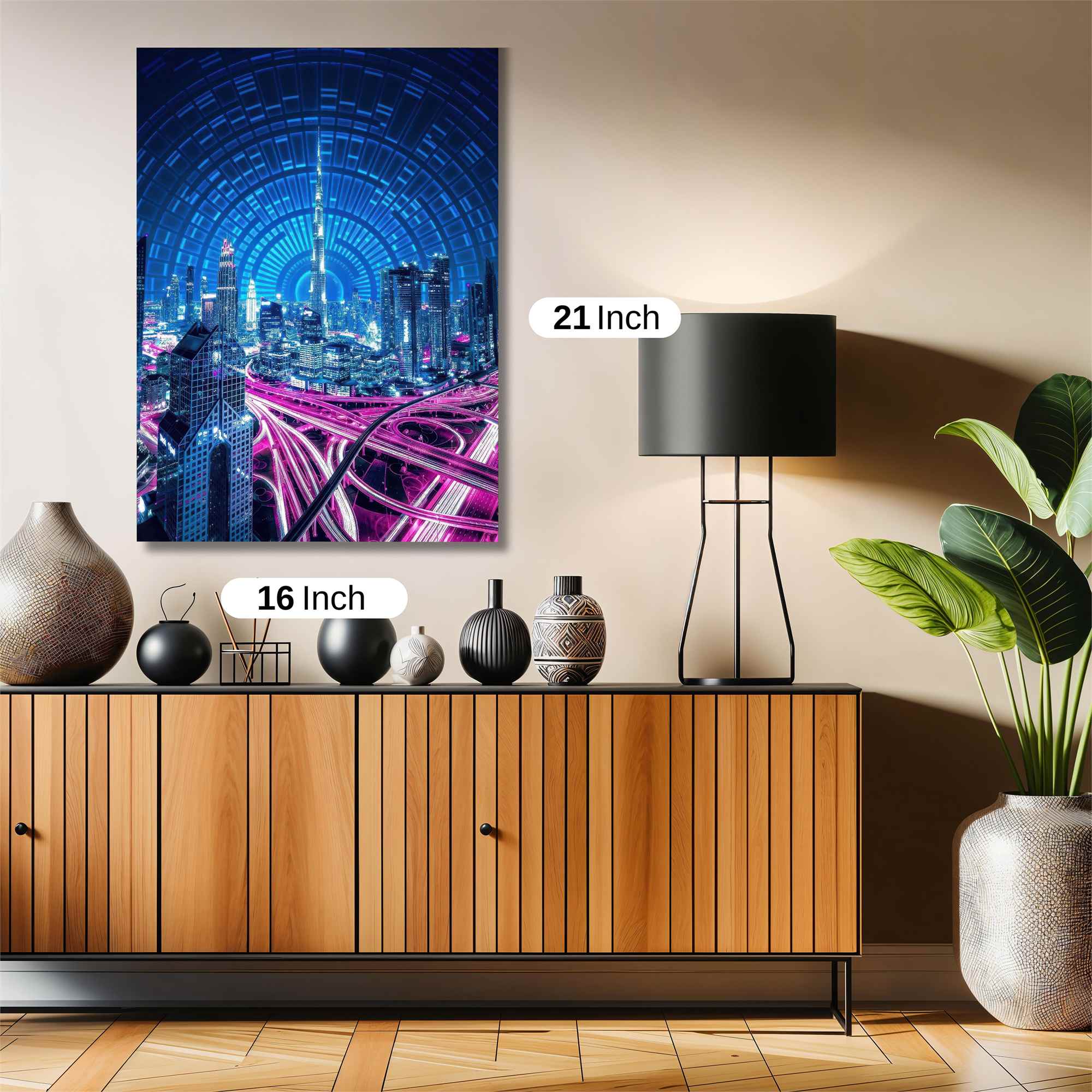 Burj Serenity Safe Wall Magnetic / M