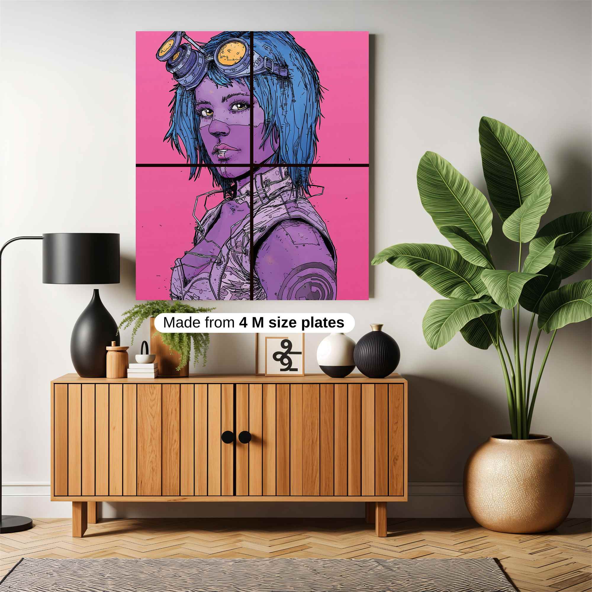 Goggles Enigmatic Safe Wall Magnetic / M