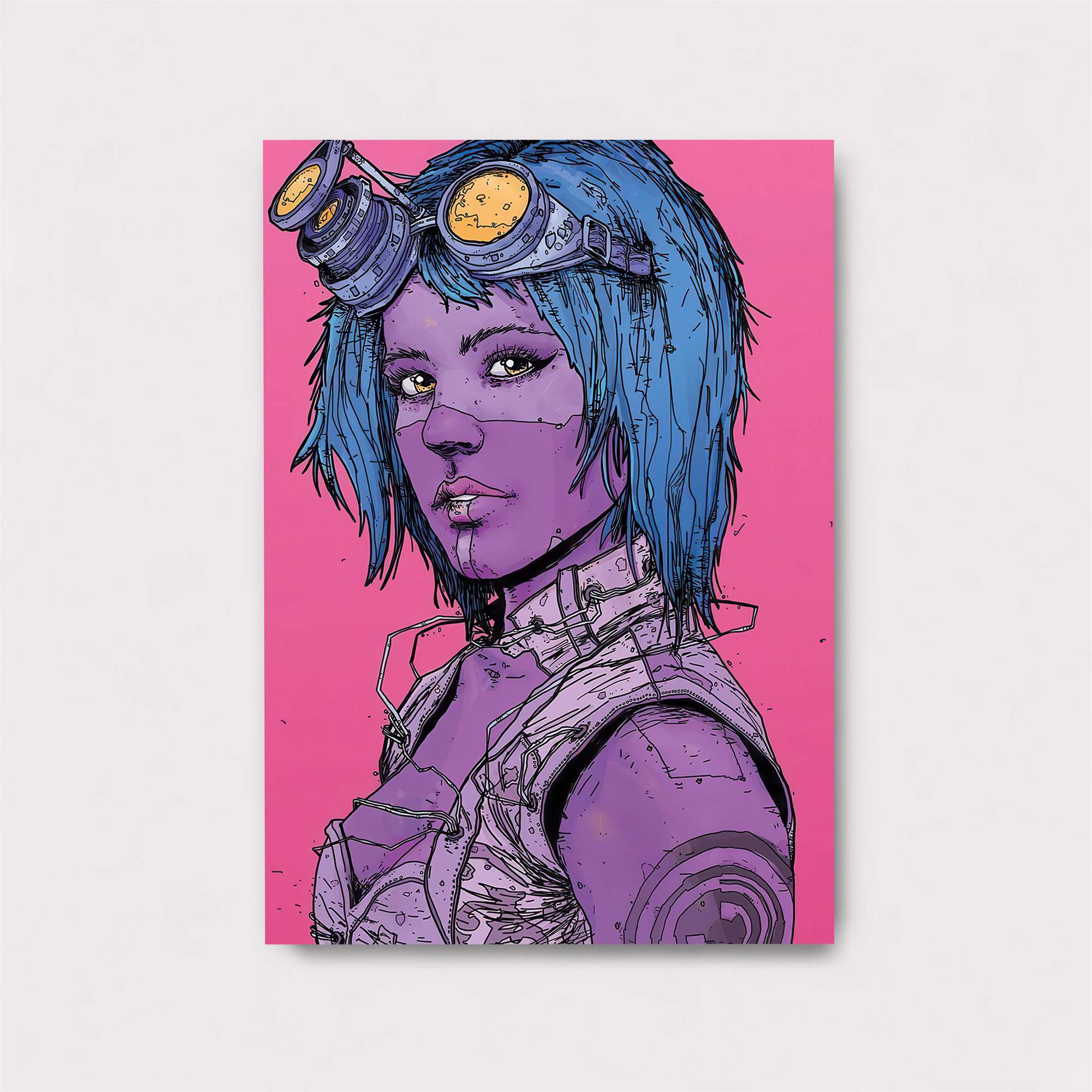 Goggles Enigmatic Safe Wall Magnetic / M