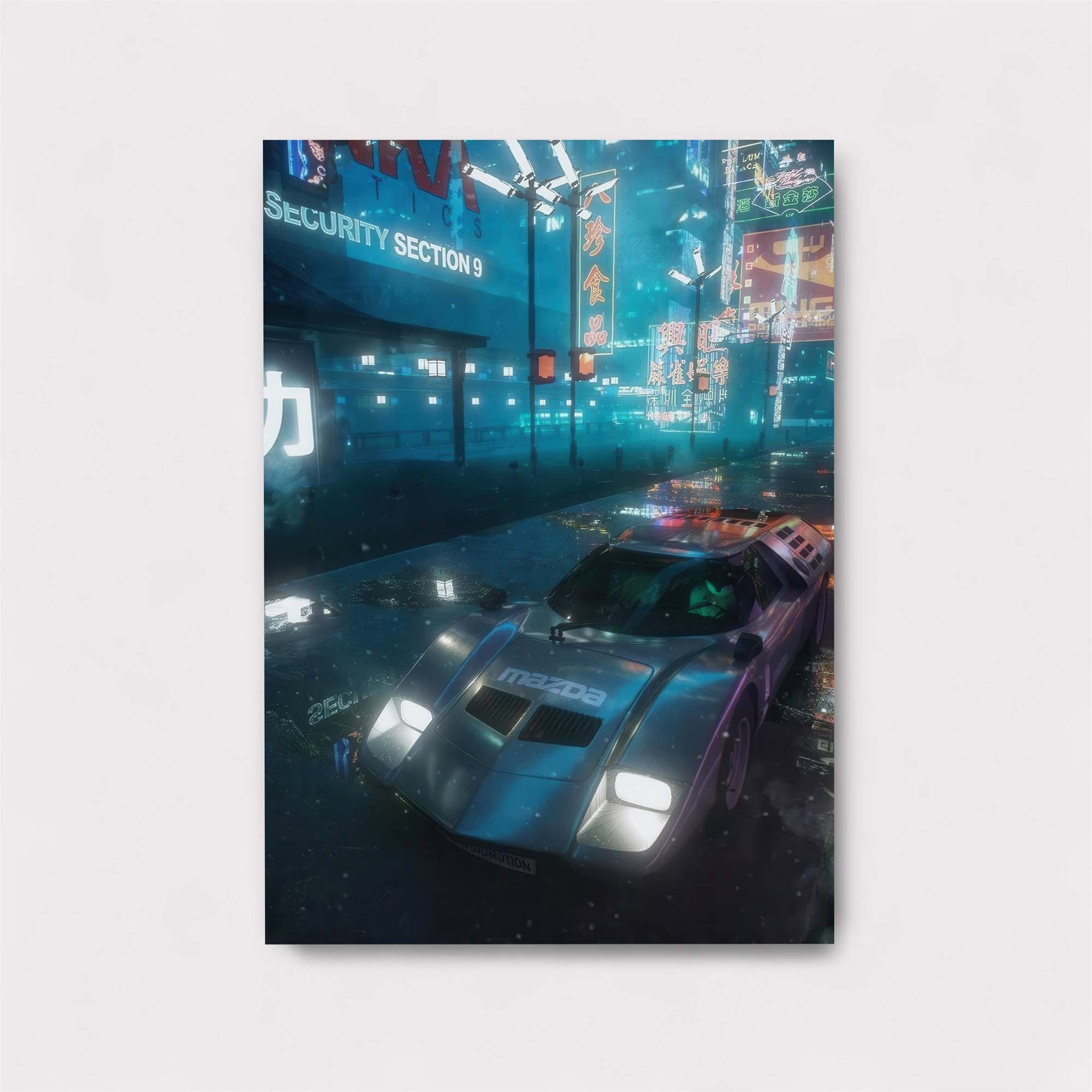 Neon Pursuit Safe Wall Magnetic / M