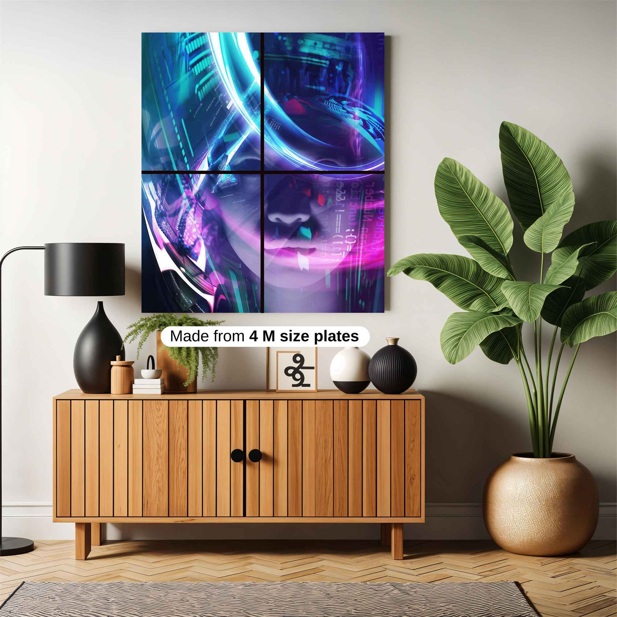 Cyber Enigma Safe Wall Magnetic / M