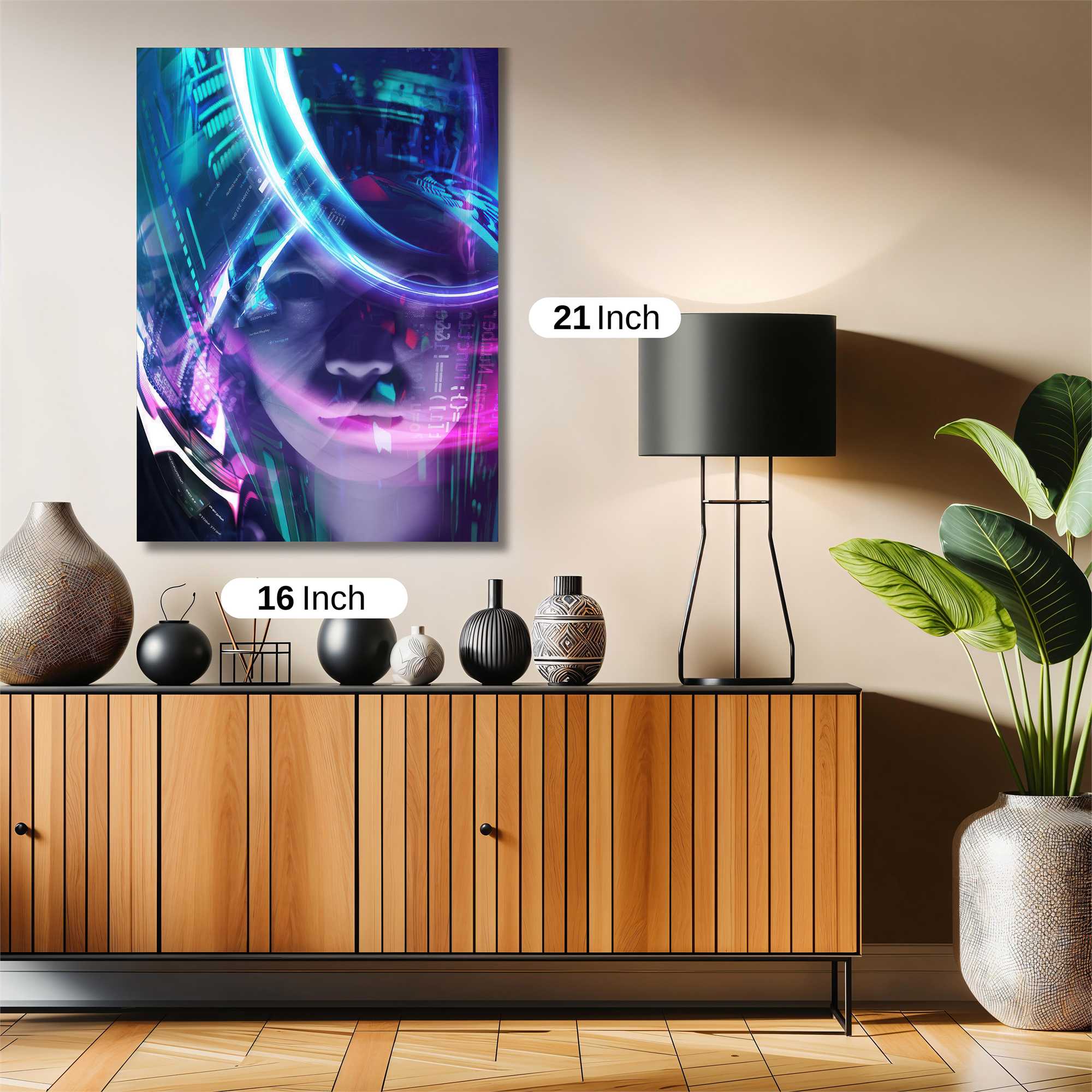 Cyber Enigma Safe Wall Magnetic / M