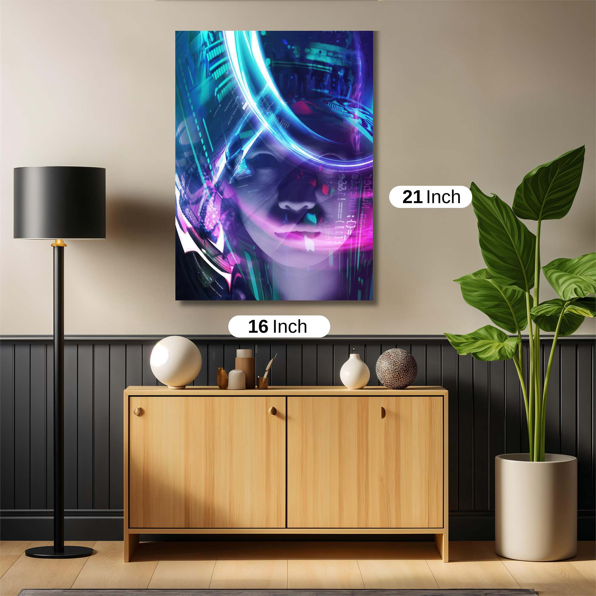 Cyber Enigma Safe Wall Magnetic / M