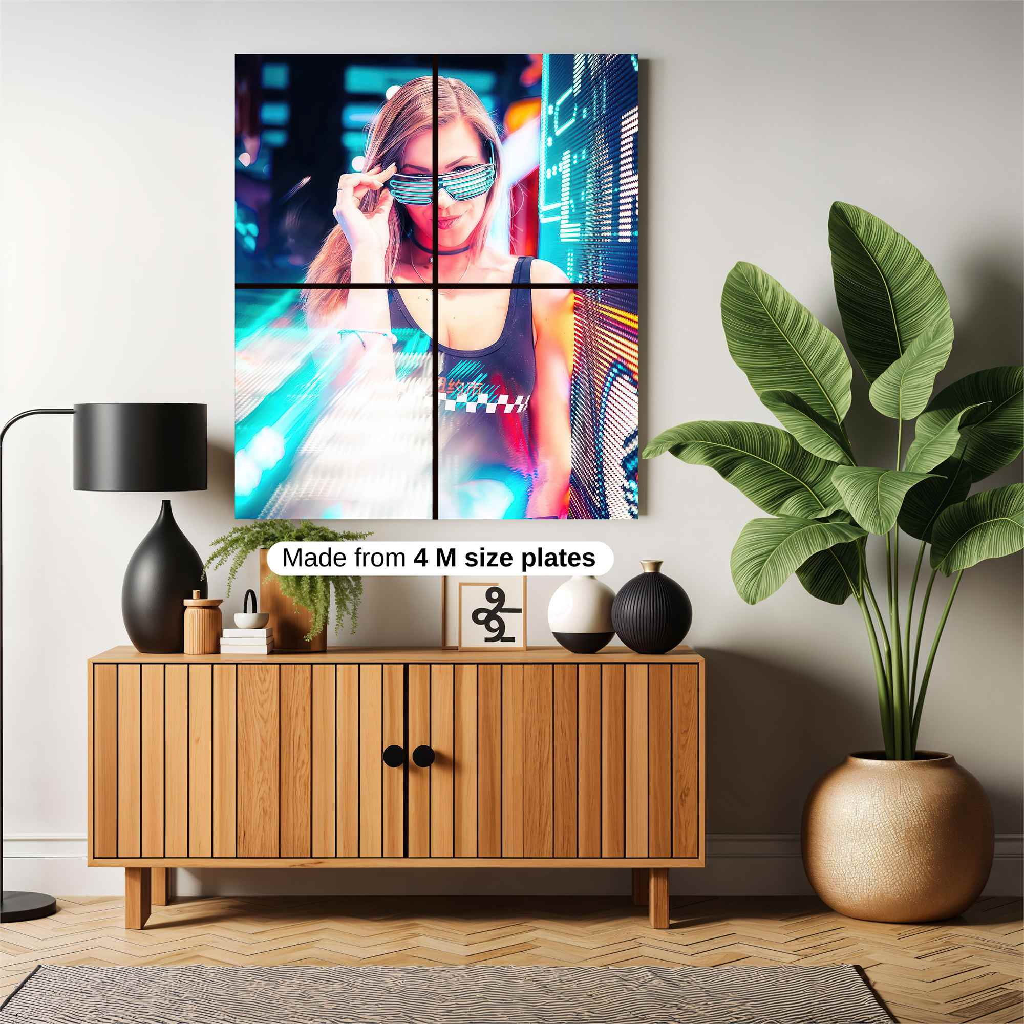 Neon Enigma Safe Wall Magnetic / M