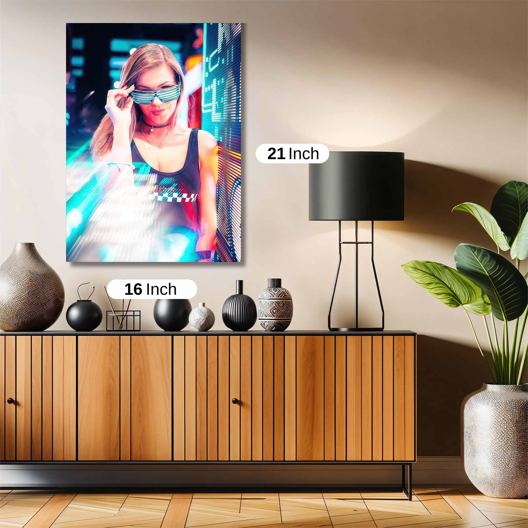 Neon Enigma Safe Wall Magnetic / M