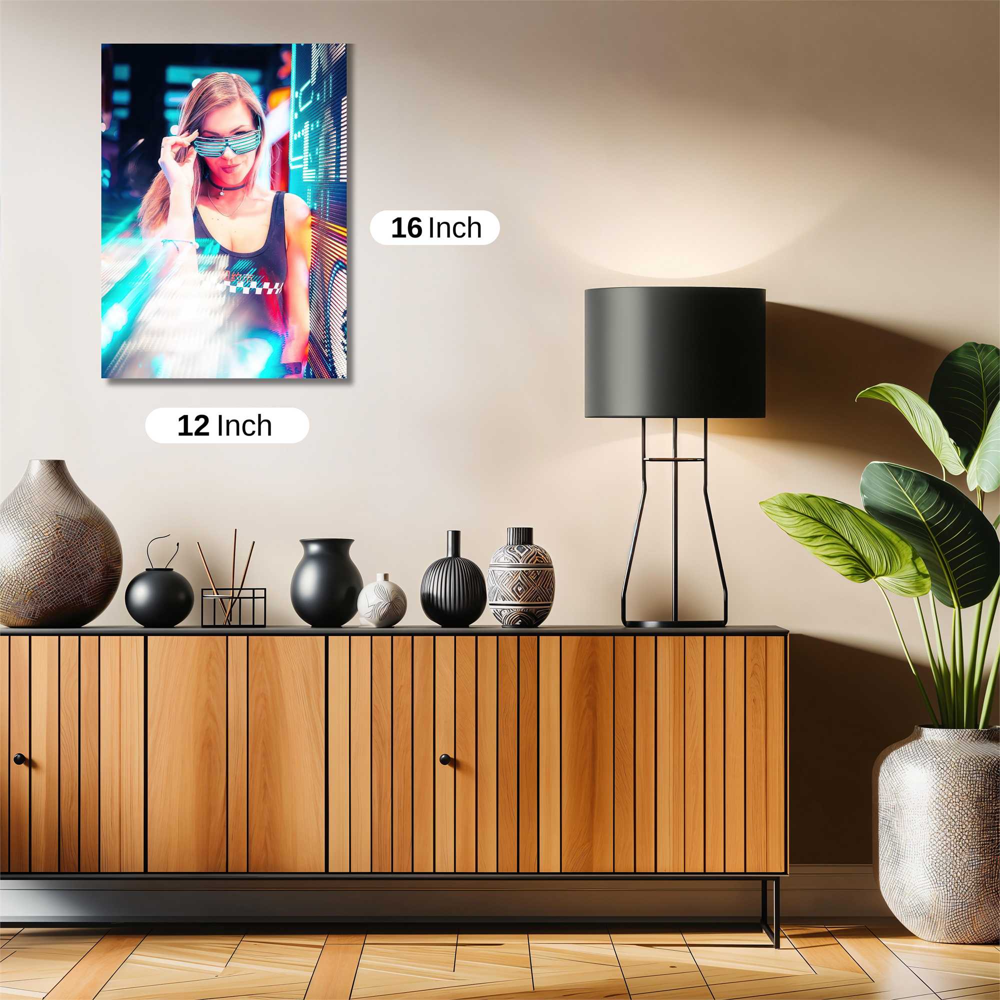 Neon Enigma Safe Wall Magnetic / M