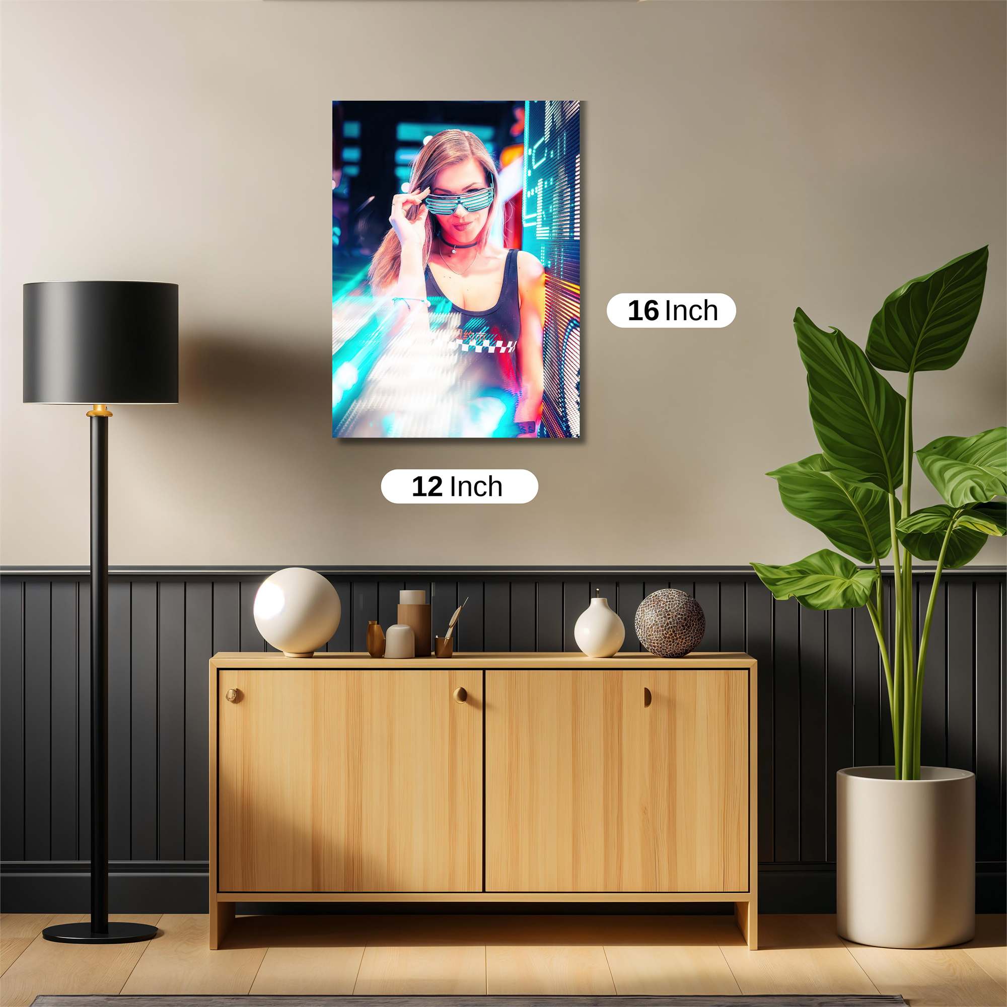 Neon Enigma Safe Wall Magnetic / M