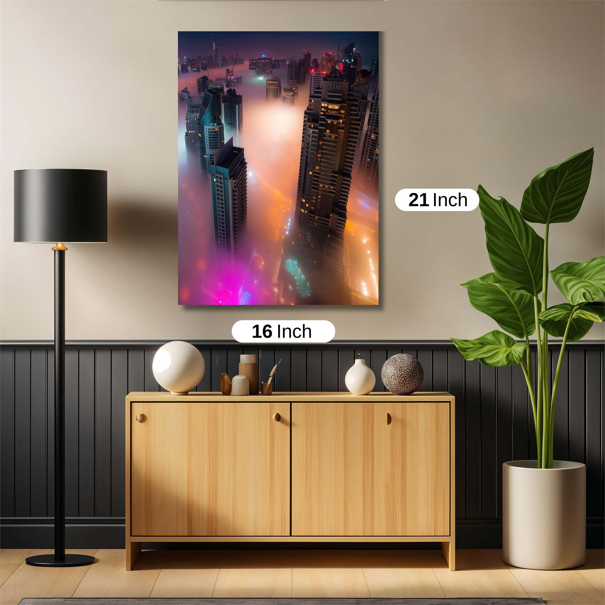 Dubai Dreamscape Safe Wall Magnetic / M