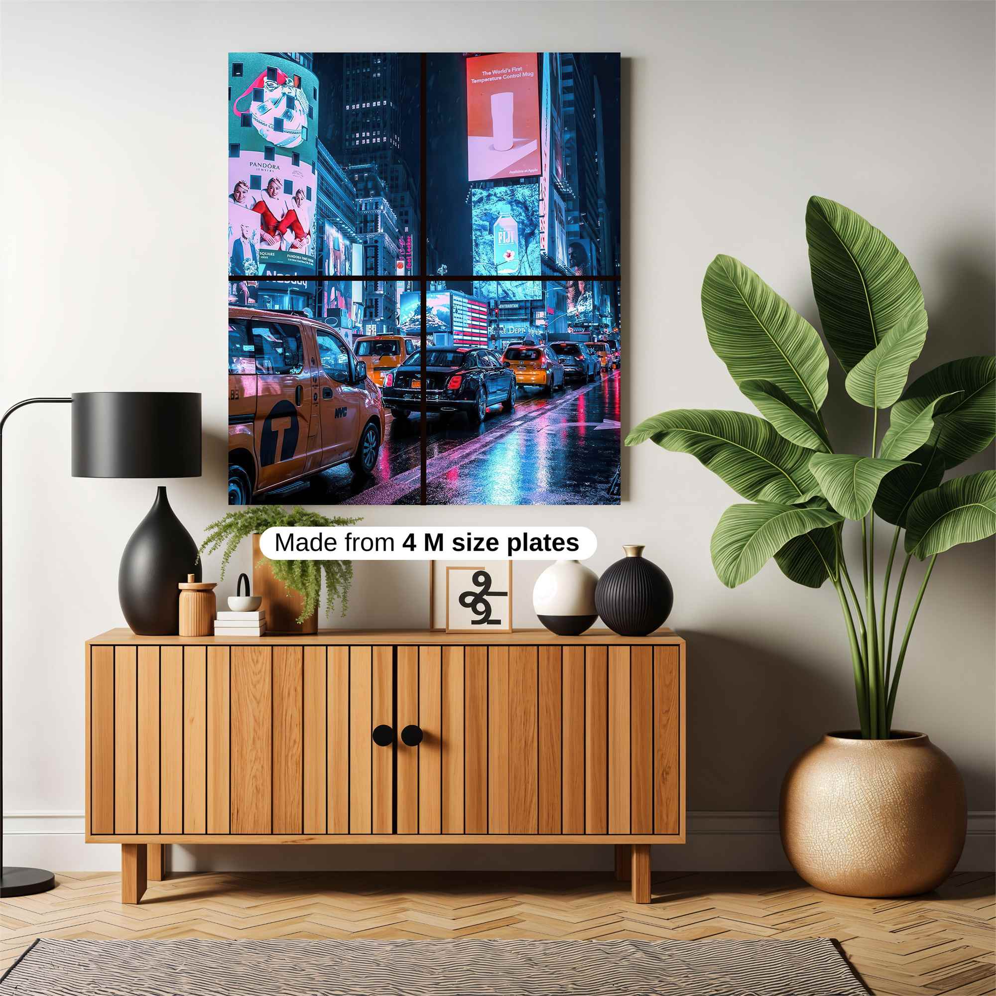 TimesSquare Vibrant Safe Wall Magnetic / M