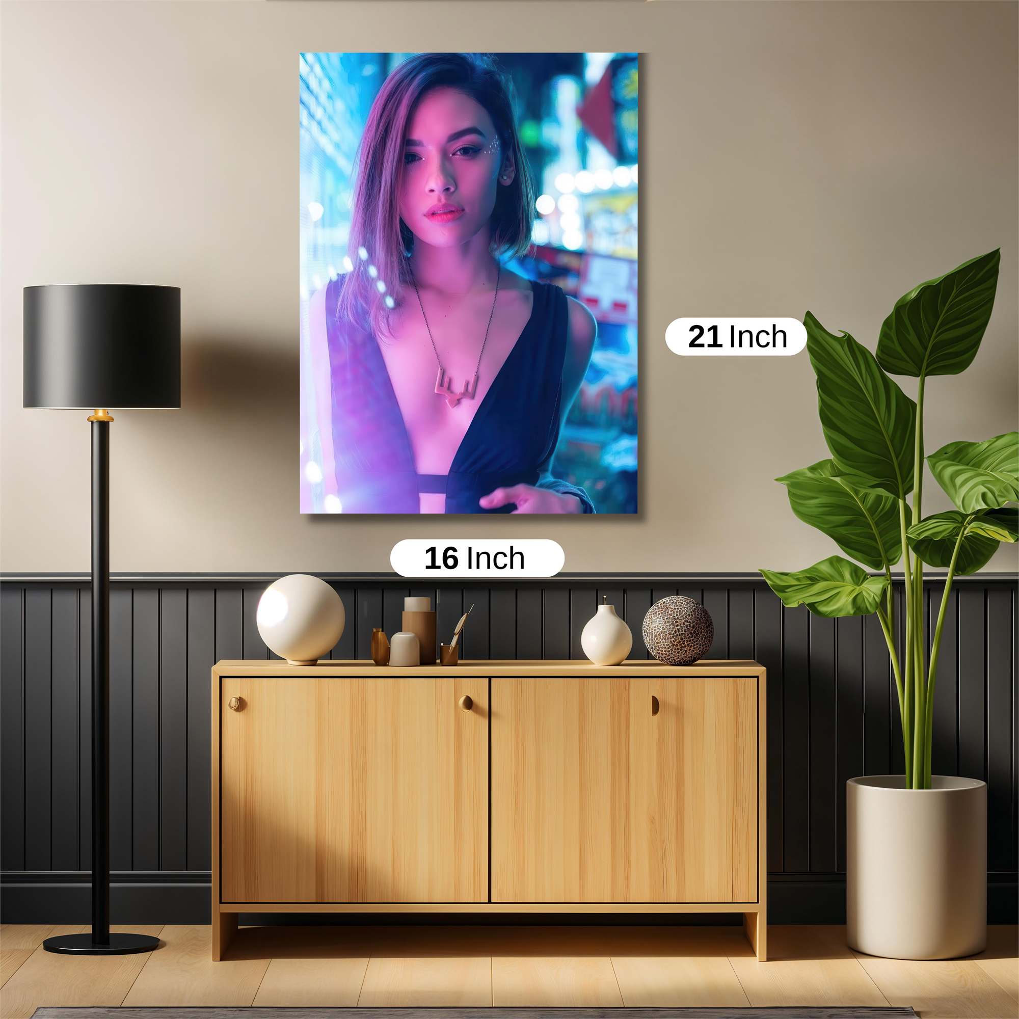 Neon Enigma Safe Wall Magnetic / M