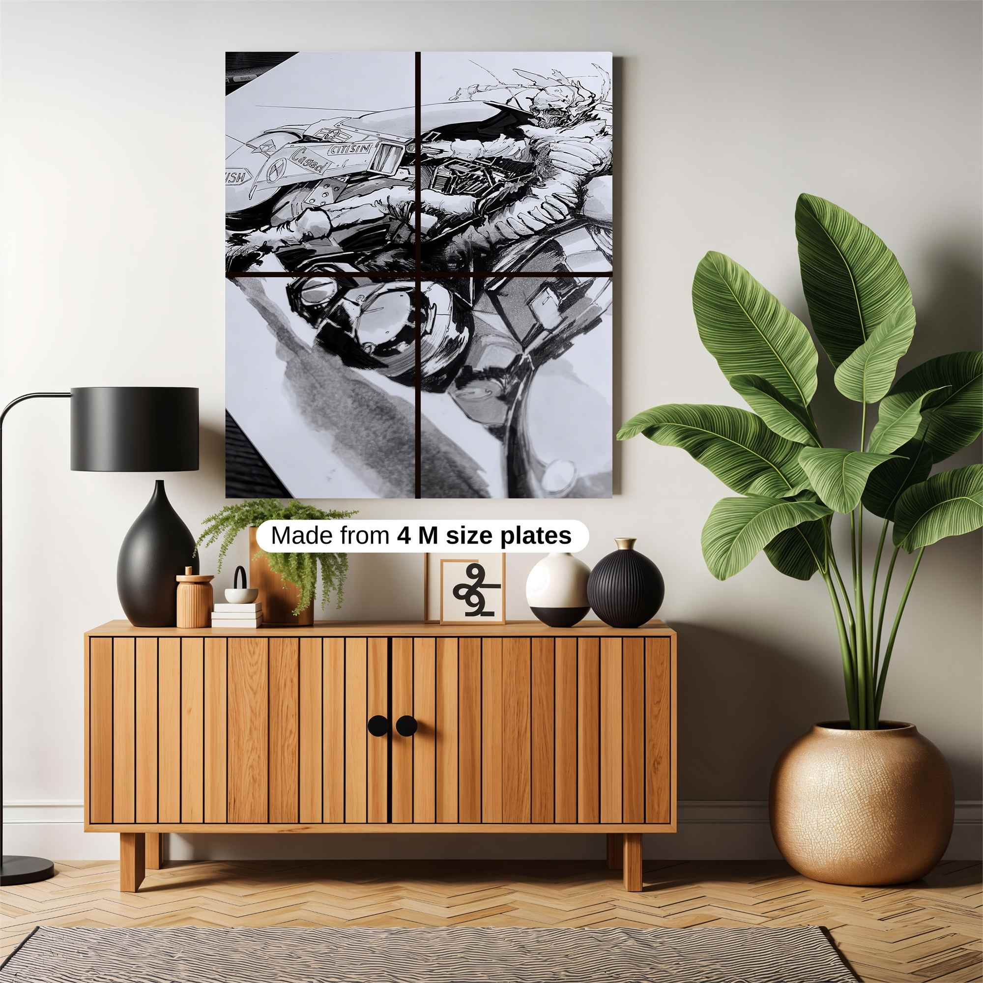 Cyberpunk Reverie Safe Wall Magnetic / M