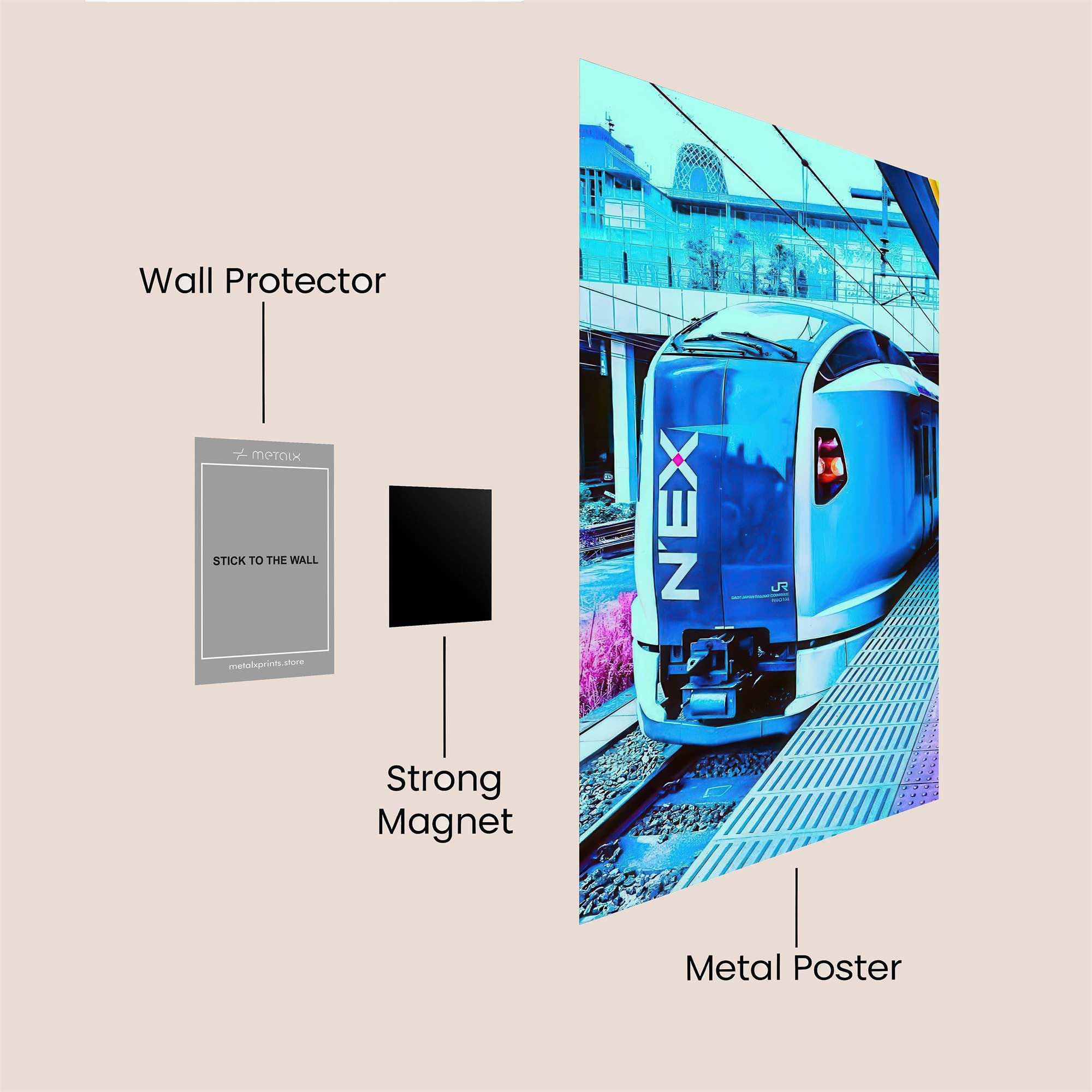NEX Serene Safe Wall Magnetic / M